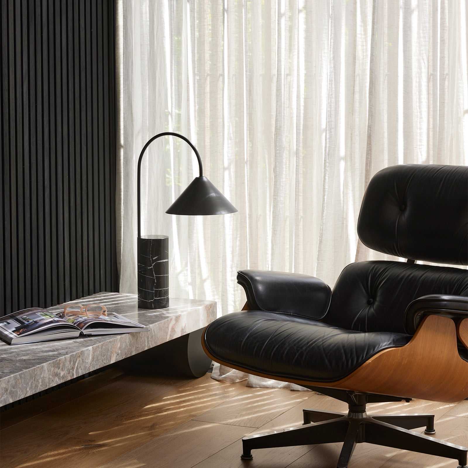 Mayfield Lighting Floor Lamp Mayfield Arcus Black Table Lamp