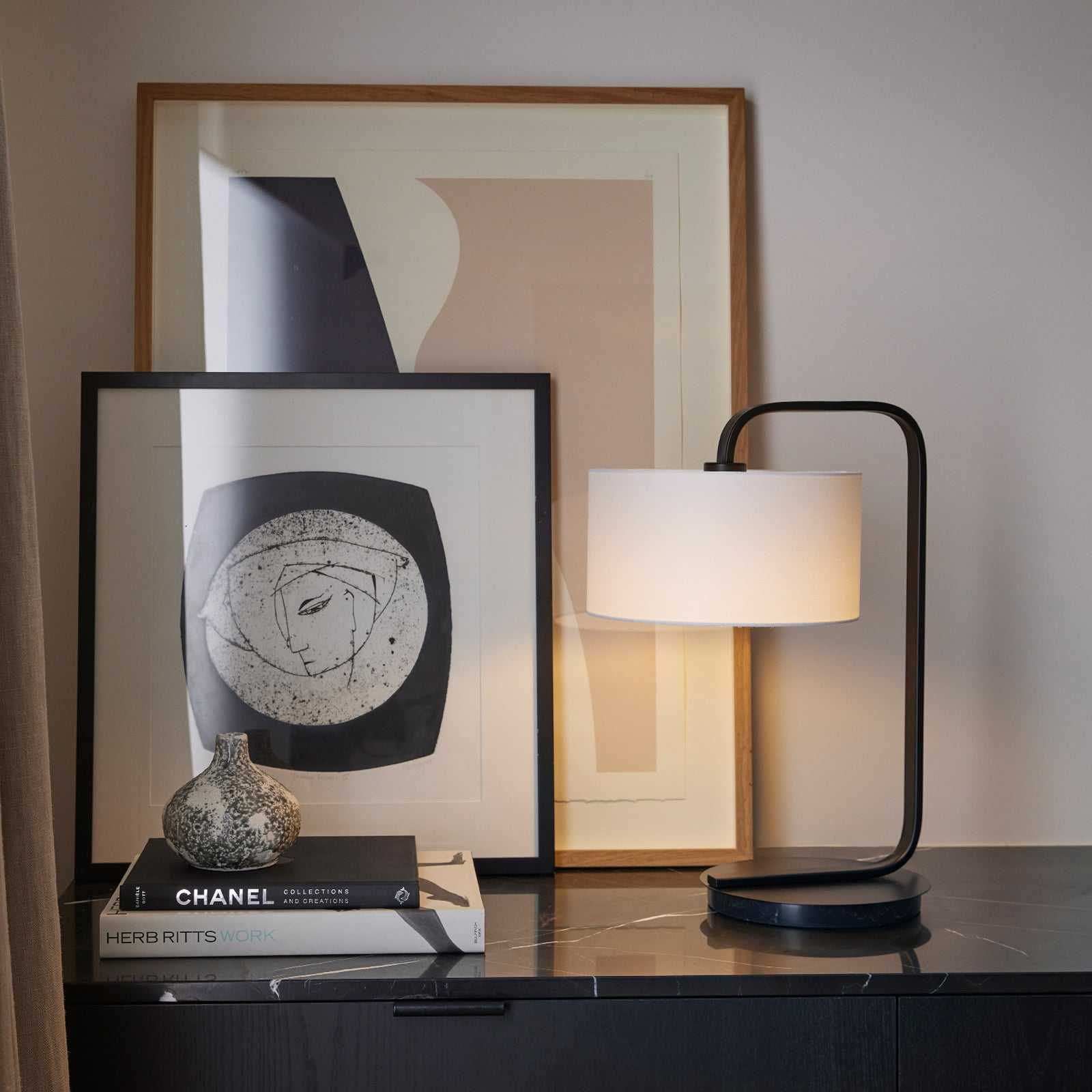 Mayfield Lighting Floor Lamp Mayfield Cordell Black Table Lamp