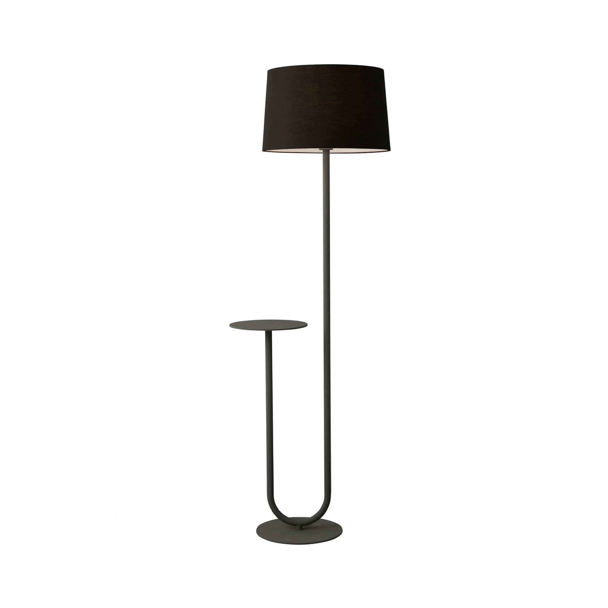 Mayfield Lighting Floor Lamp Mayfield Lighting ESTA CHARCOAL FLOOR LAMP BLACK