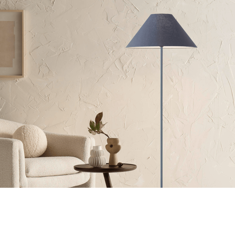 Mayfield Lighting Floor Lamp Mayfield Lighting HETTA FLOOR LAMP - BLUE STONE