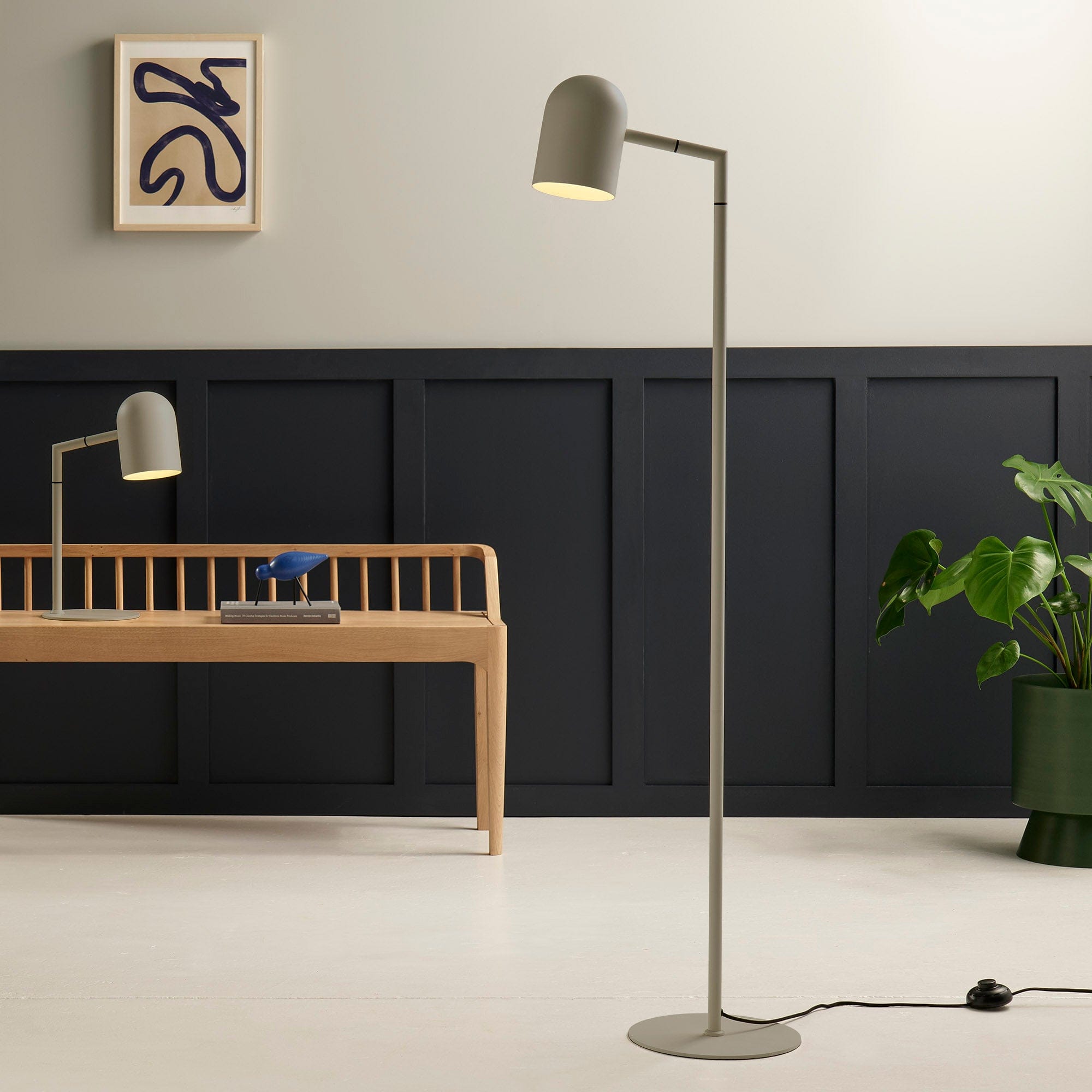 Mayfield Lighting Floor Lamp Mayfield Lighting PIA BONE FLOOR LAMP