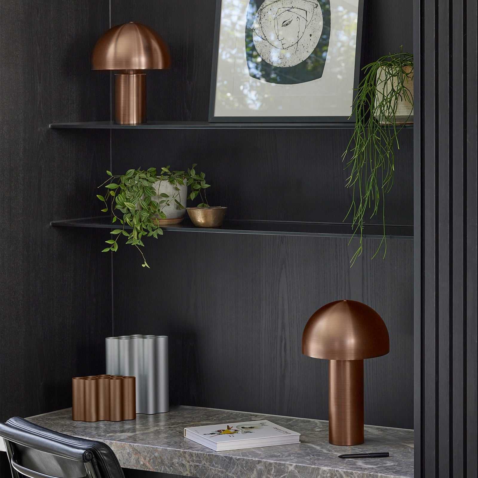 Mayfield Lighting Floor Lamp Mayfield Ore Brushed Bronze Desk Lamp