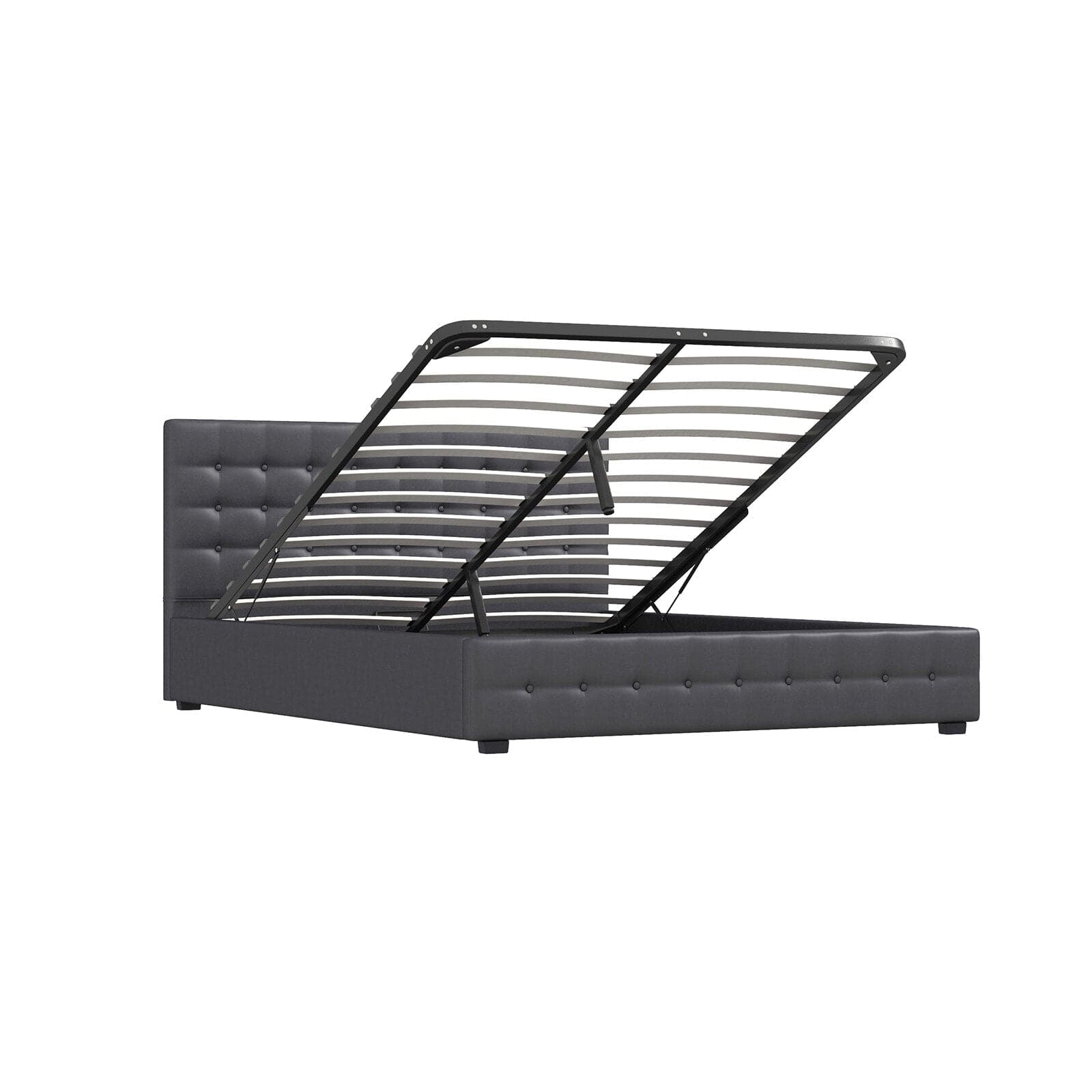 Milano Decor Bedframe Milano Decor Eden Gas Lift Bed - Dark Grey