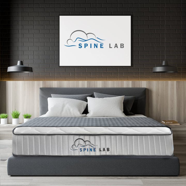 Milano Decor Mattresses Spine-Lab Mattress 5 Zone 21cm Medium Firm Foam Bonnell Spring