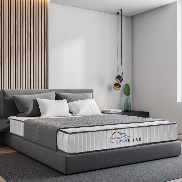 Milano Decor Mattresses Spine-Lab Mattress 5 Zone 21cm Medium Firm Foam Bonnell Spring