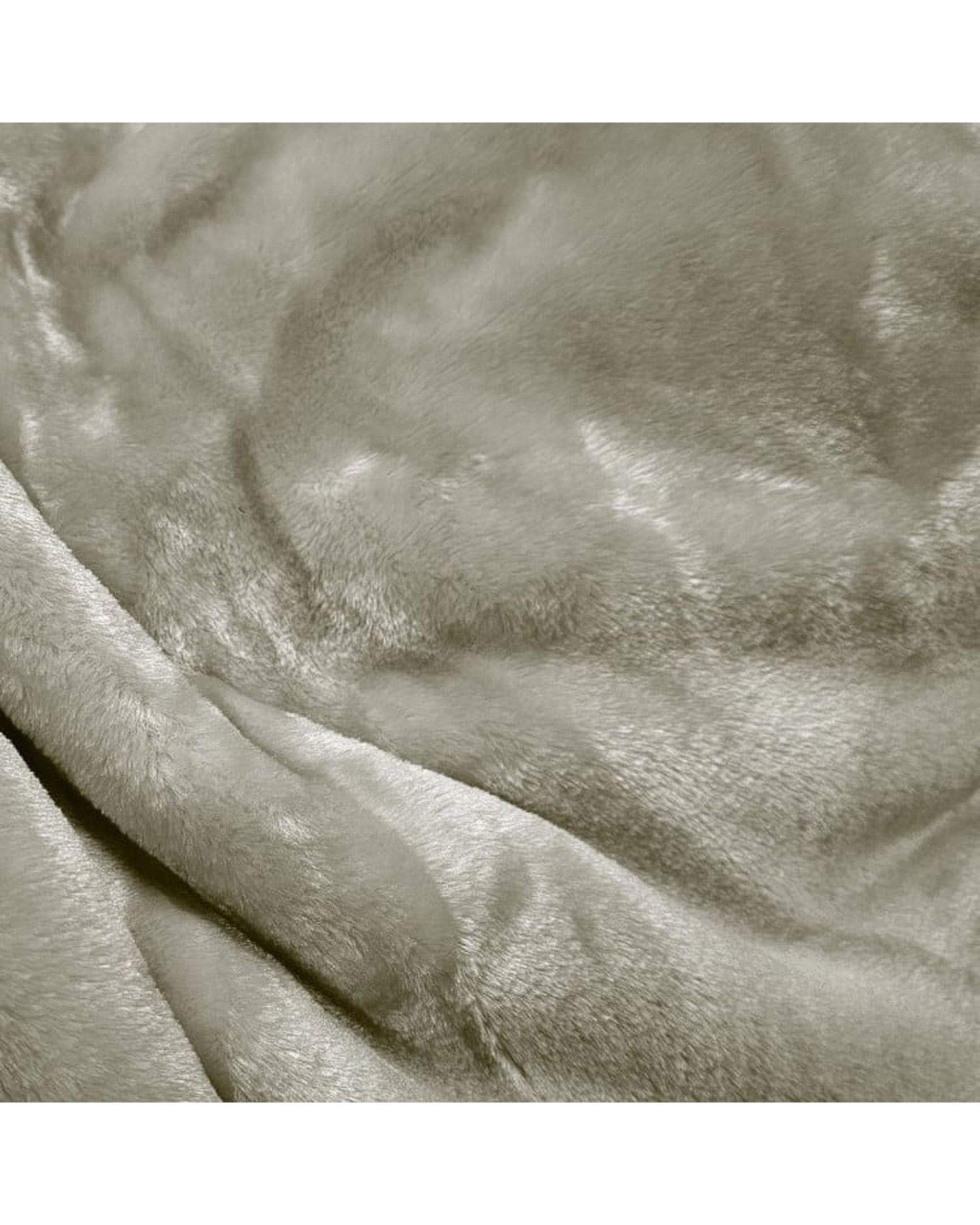 Laura Hill XL Double-Sided Oversized Faux Mink Blanket 305x305cm Olive Laura Hill