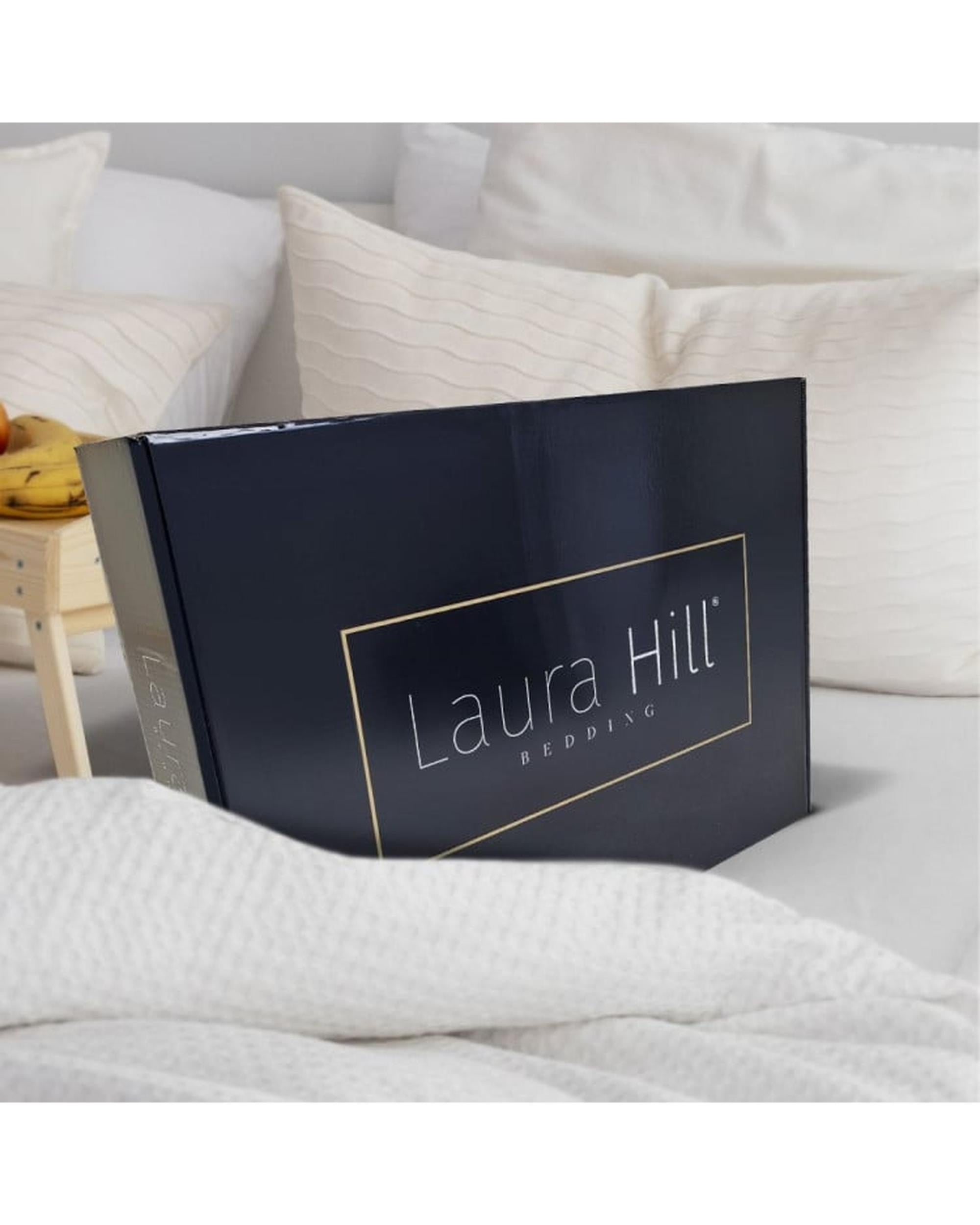 Laura Hill 800GSM Heavy Double-Sided Queen Faux Mink Blanket - Pink Laura Hill