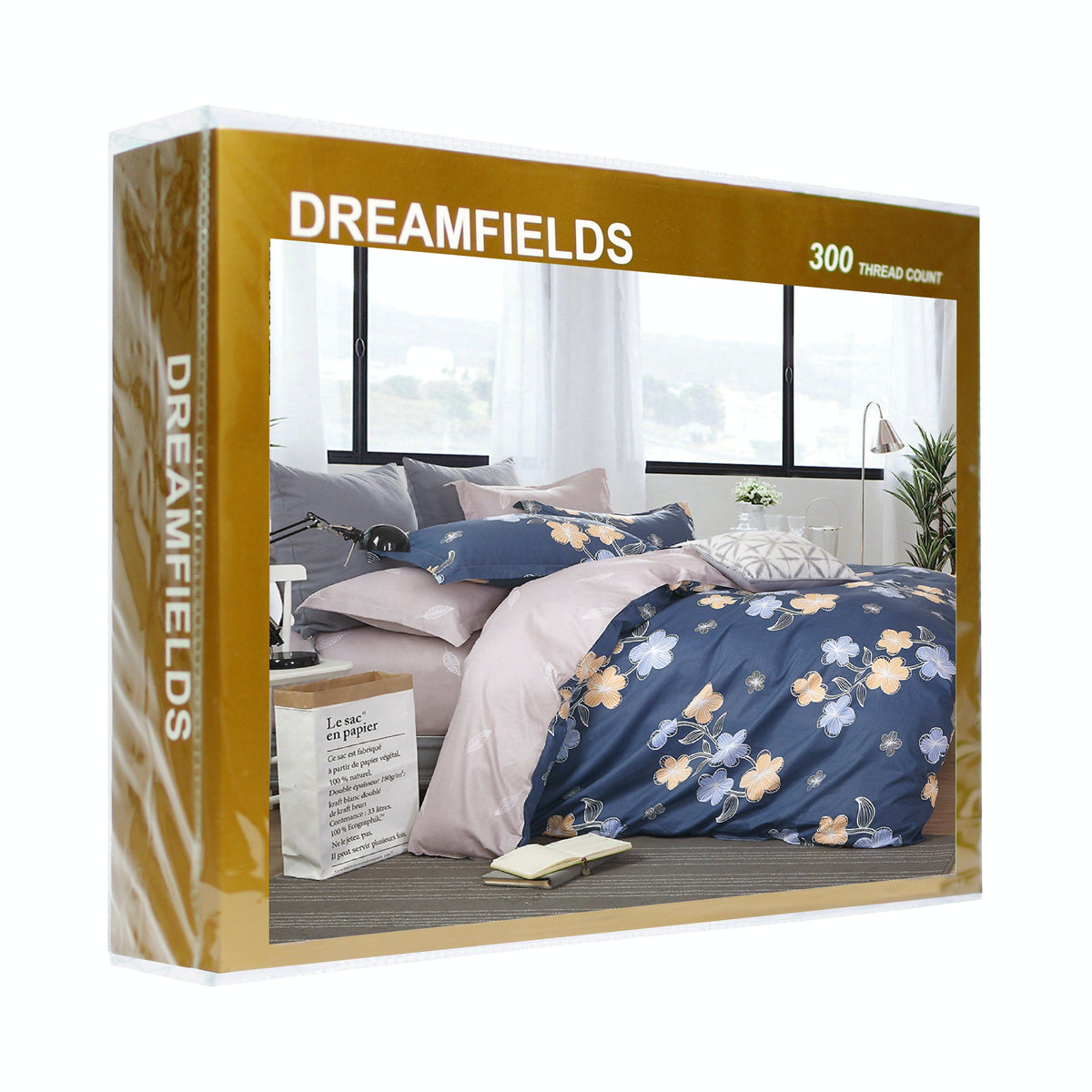 Luxor Cotton Smile Mila Design Quilt Doona Duvet Cover Set