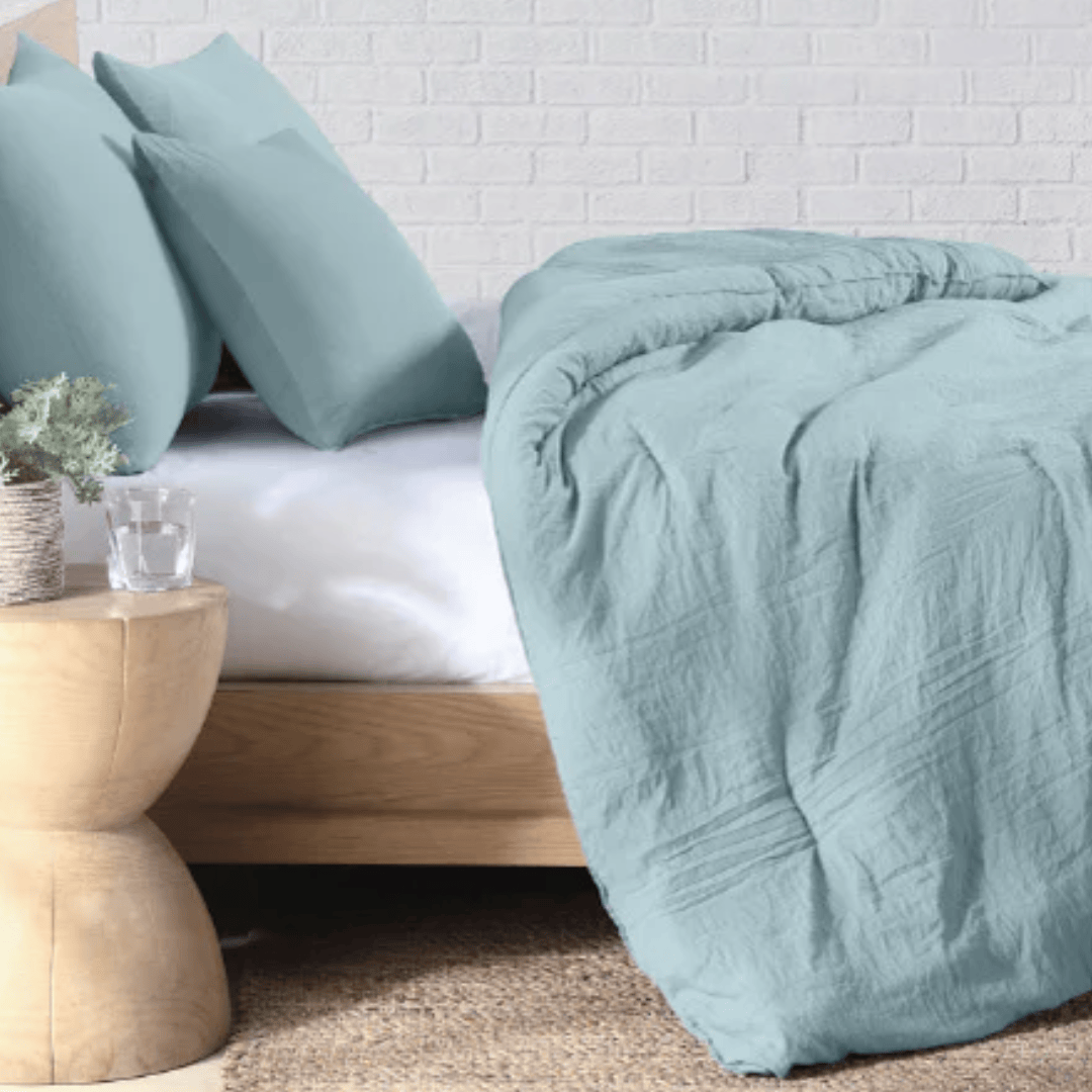Odyssey Living Comforter Odyssey Living Salisbury Sunwashed Comforter Set - BLUE