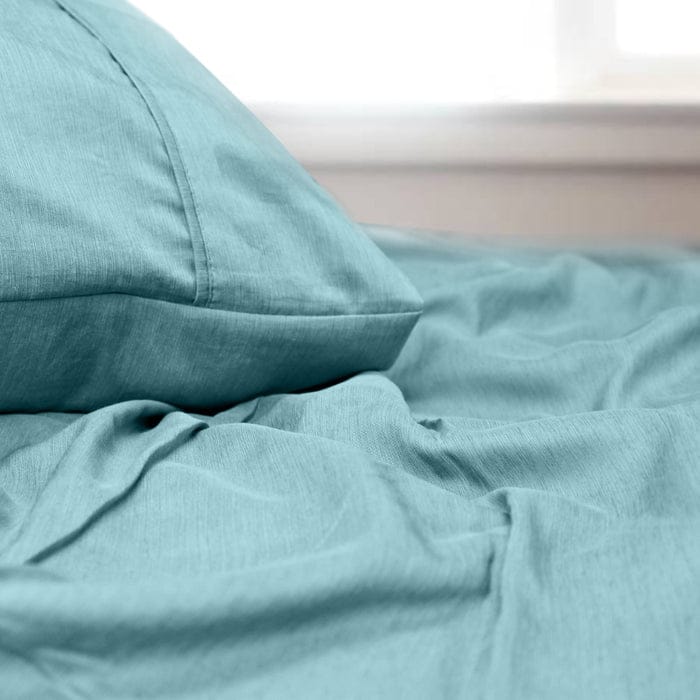 Odyssey Living Bed Sheets Odyysey Living Bamboo Blend Sheet Sets - Light Aqua