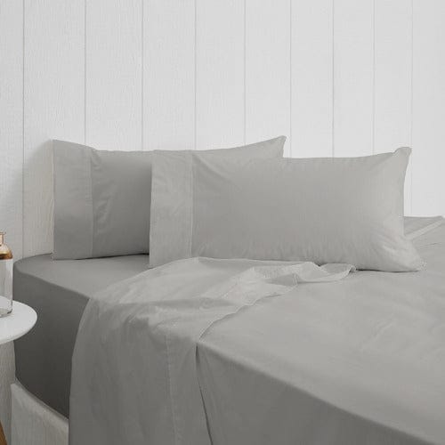 Odyssey Living Bed Sheets Odyysey Living Breathe 100% Cotton Sheet Sets - Pewter