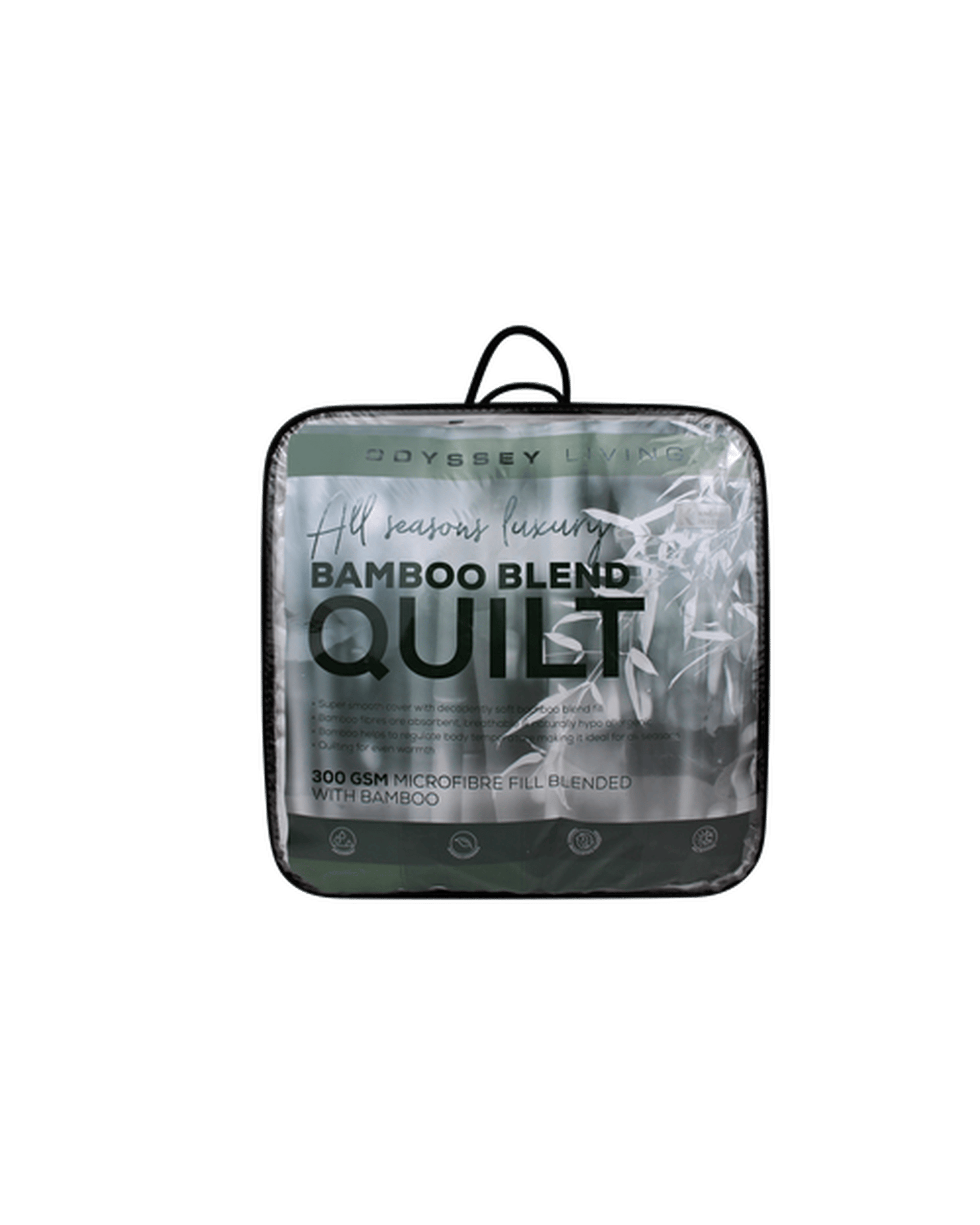 Odyssey Living Duvet/Quilt Odyysey Microlush Bamboo Blend Quilt - 300gsm