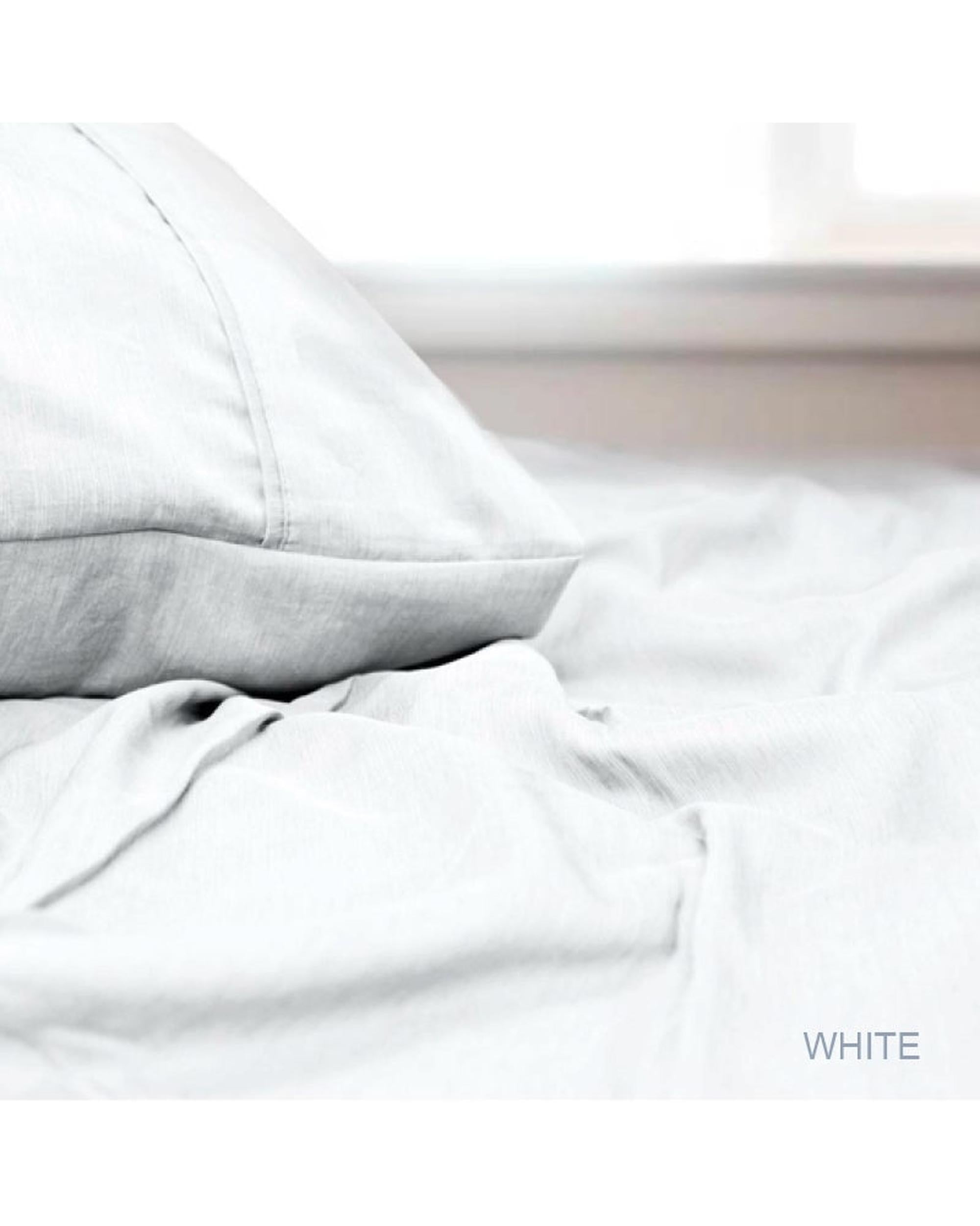 Odyysey Living Bamboo Blend Sheet Sets - White Odyssey Living