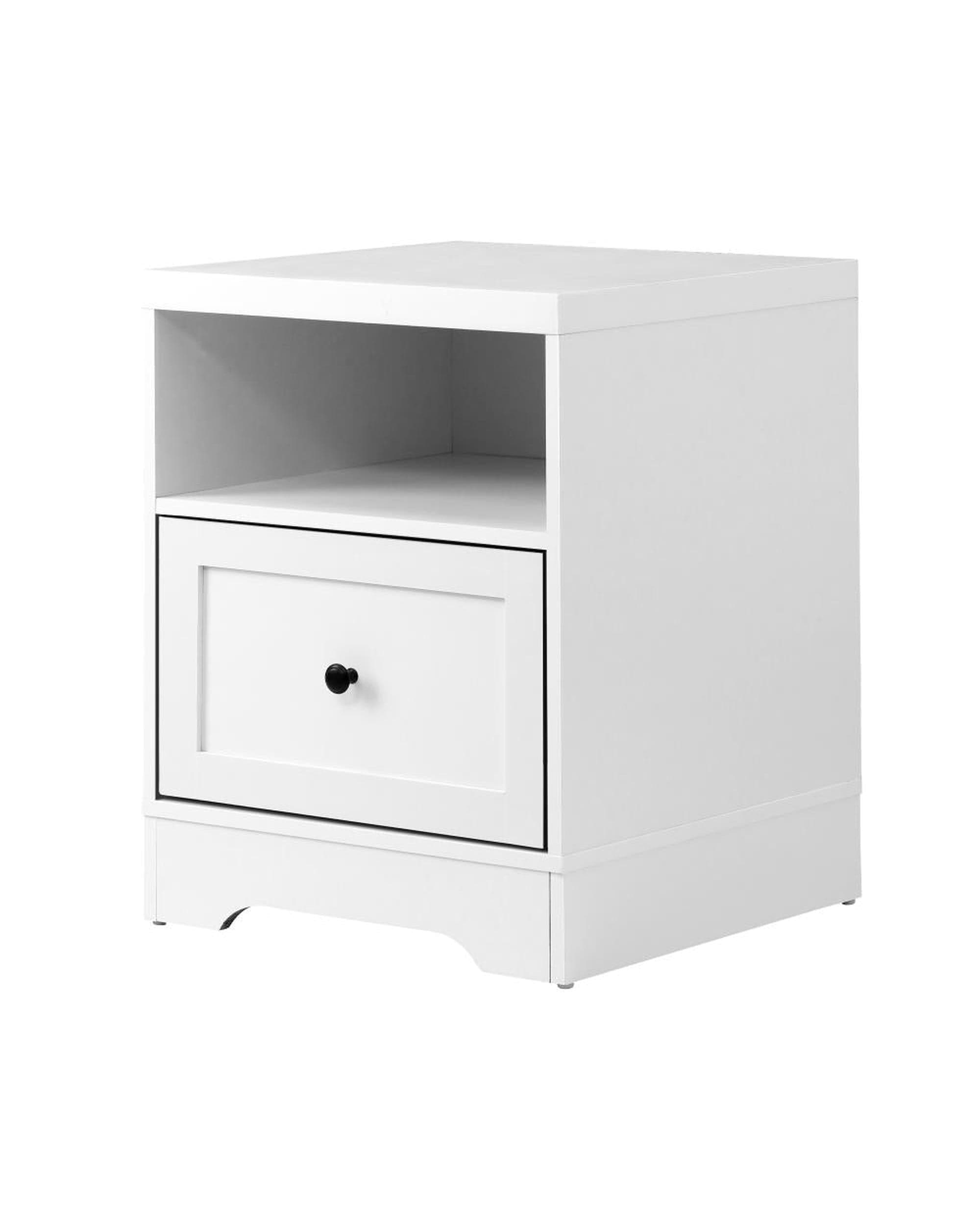 Oikiture Bedside Table 2PCS Bedside Tables Nightstand Hamptons Furniture
