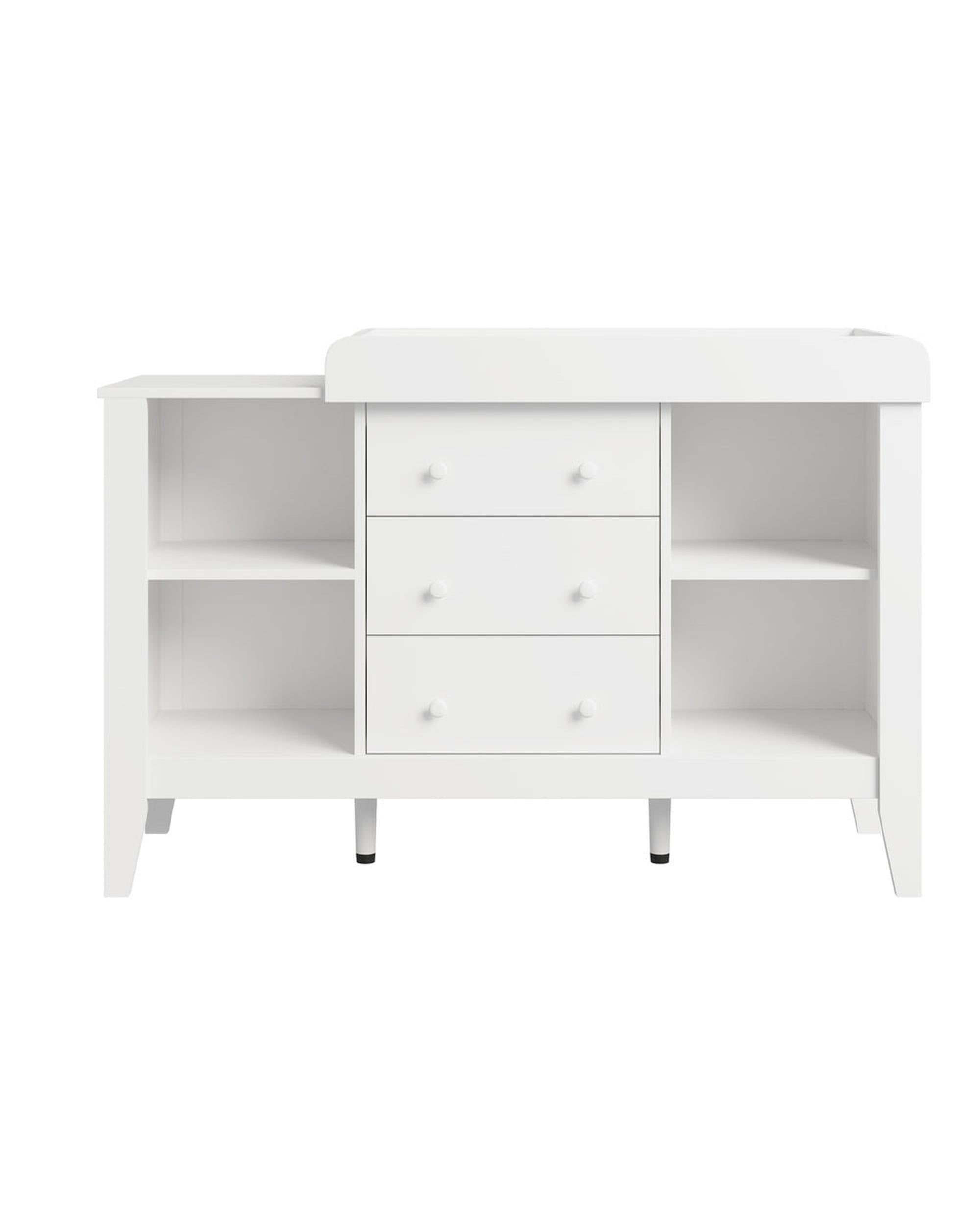 Oikiture Baby Change Table Baby Changing Table Chest of Drawers Cabinet Nursery Furniture