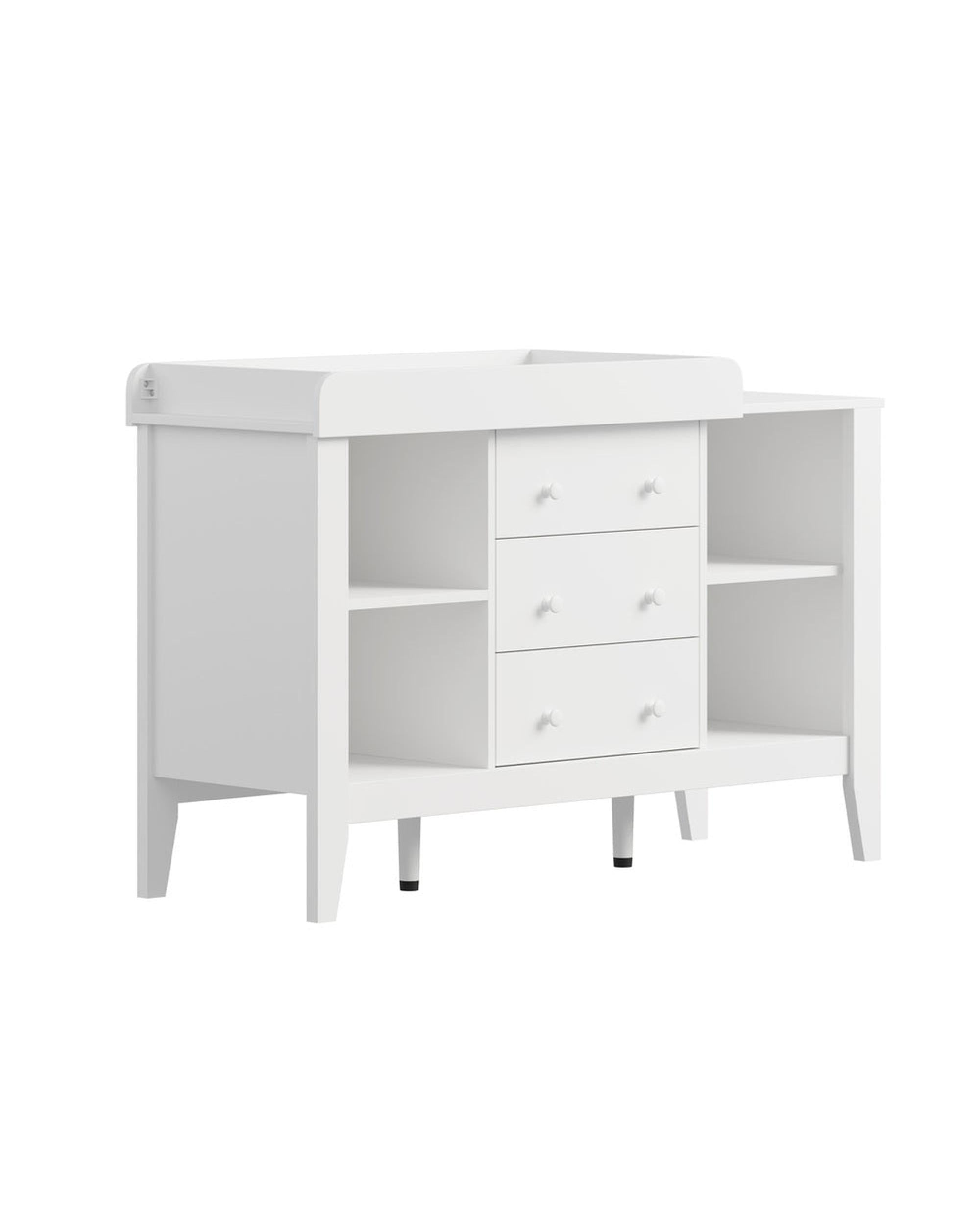 Oikiture Baby Change Table Baby Changing Table Chest of Drawers Cabinet Nursery Furniture