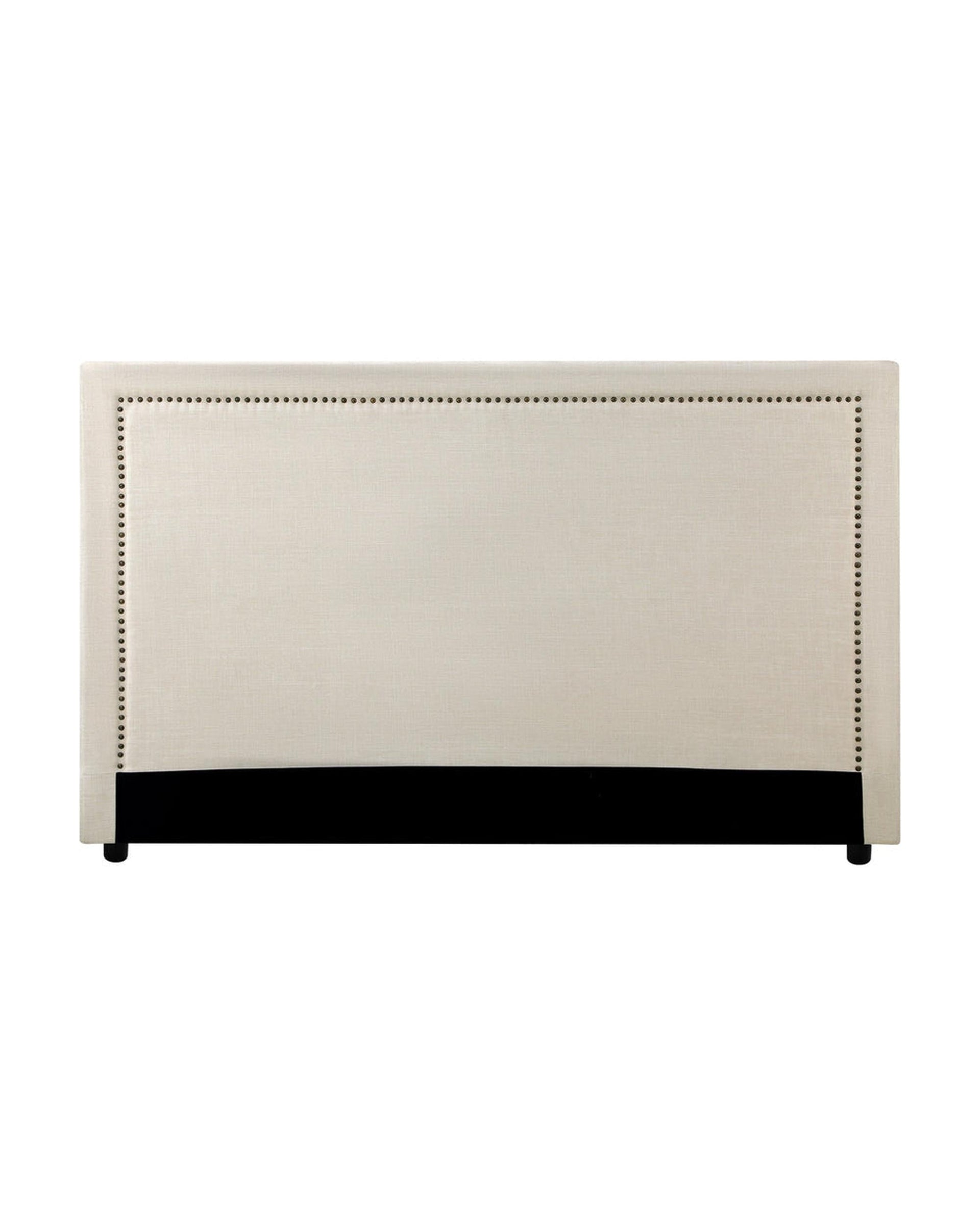 Oikiture Bedframe BEEZ Bed Headboard Bedhead Beige