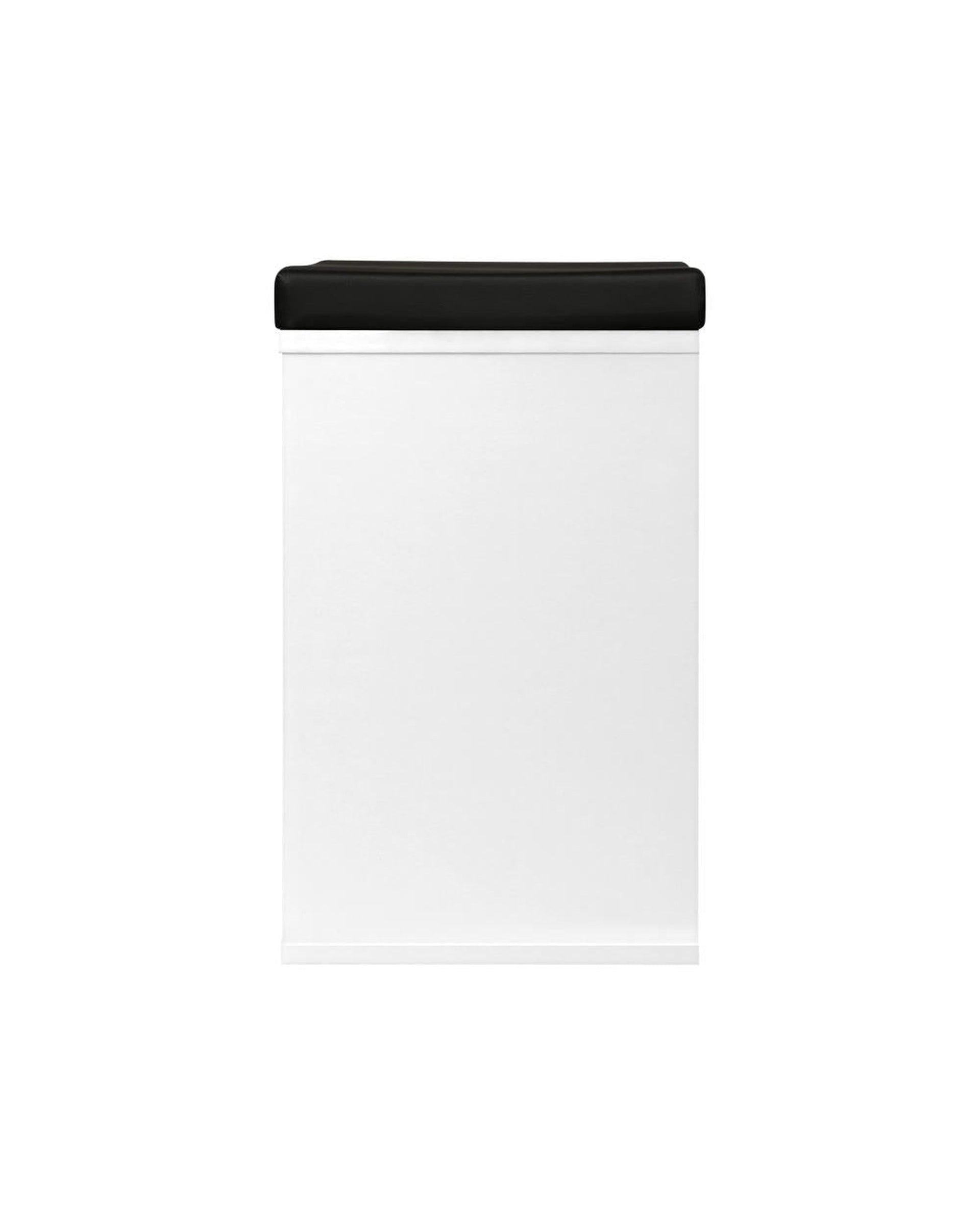 Oikiture Shoe Rack Flor Shoe Bench 105cm Shoe Storage Cabinet Orgaiser Rack Storage Shelf Black and White