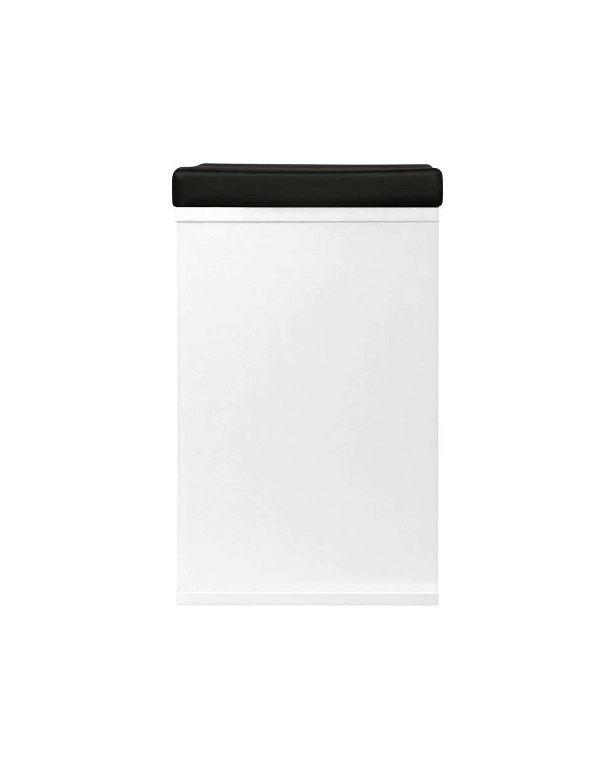 Oikiture Shoe Rack Flor Shoe Bench 105cm Shoe Storage Cabinet Orgaiser Rack Storage Shelf Black and White