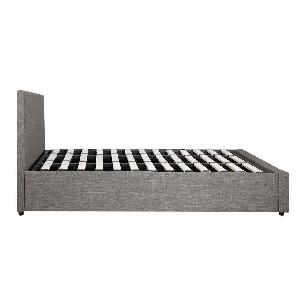 Oikiture Bedframe Kobe Bed Frame with Gas Lift and Storage Space Mattress Base