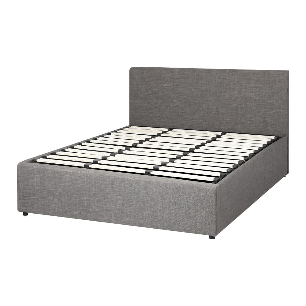 Oikiture Bedframe Kobe Bed Frame with Gas Lift and Storage Space Mattress Base