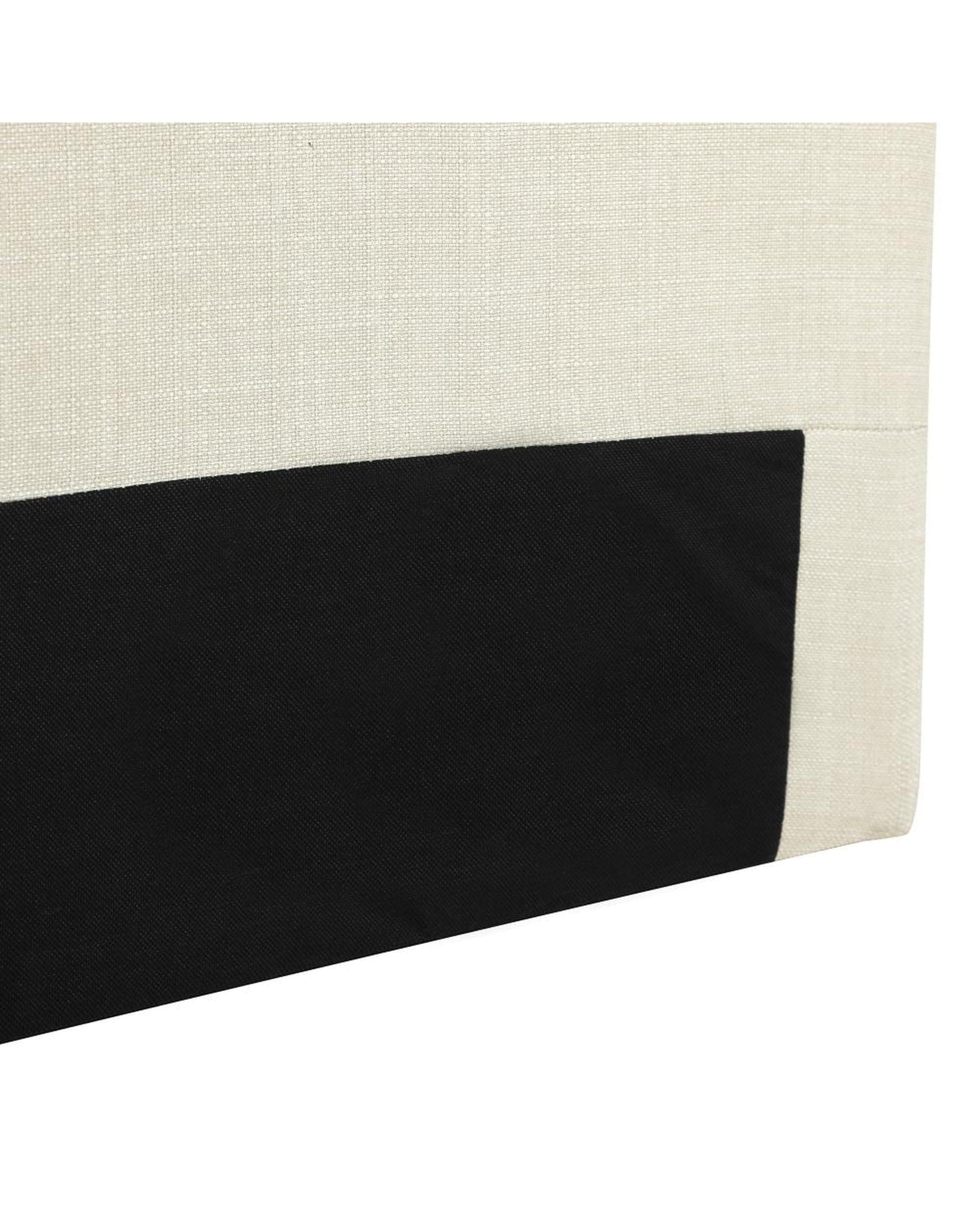 Oikiture Bedhead MILLY Headboard Bedhead Fabric Beige
