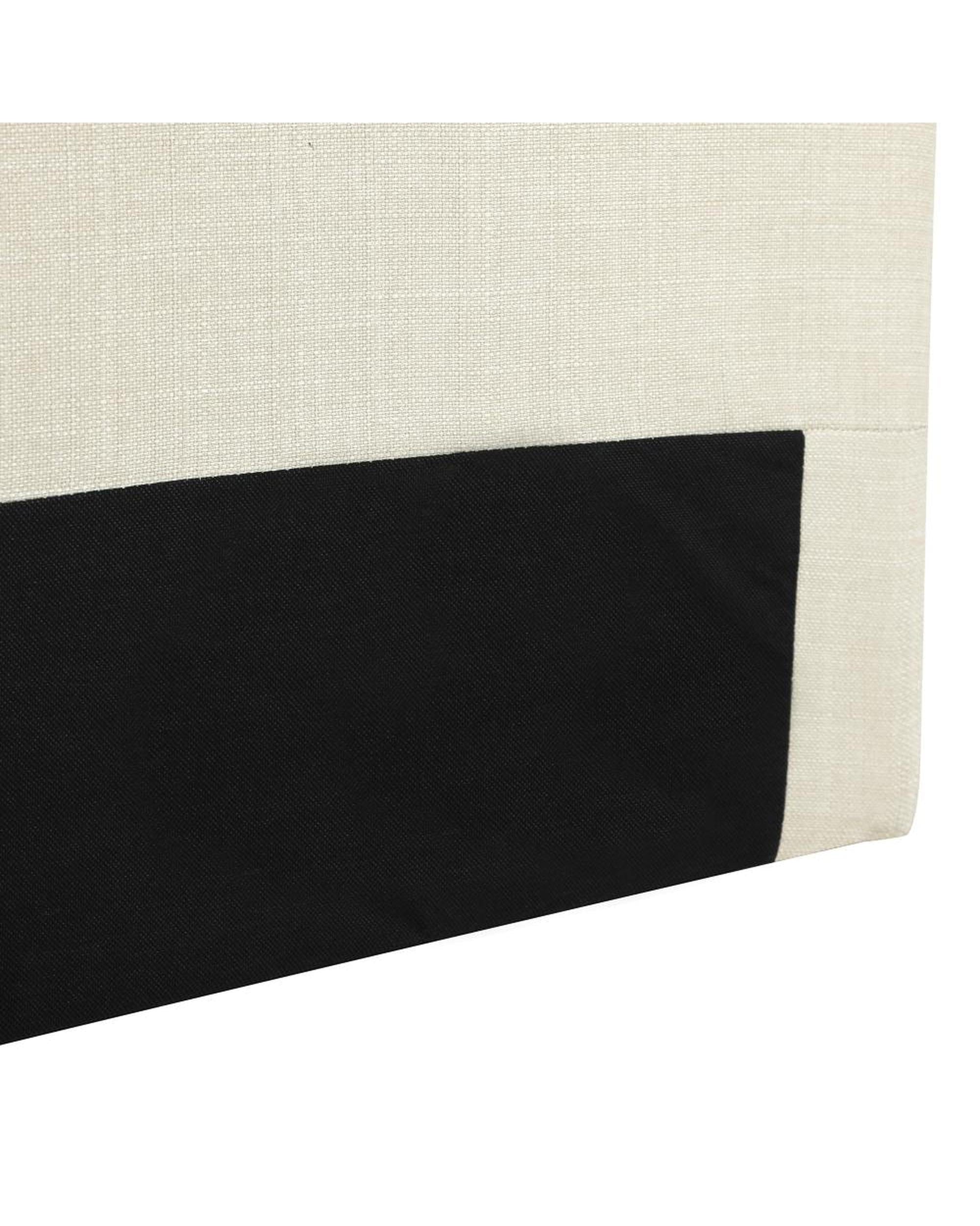 Oikiture Bedhead MILLY Headboard Bedhead Fabric Beige