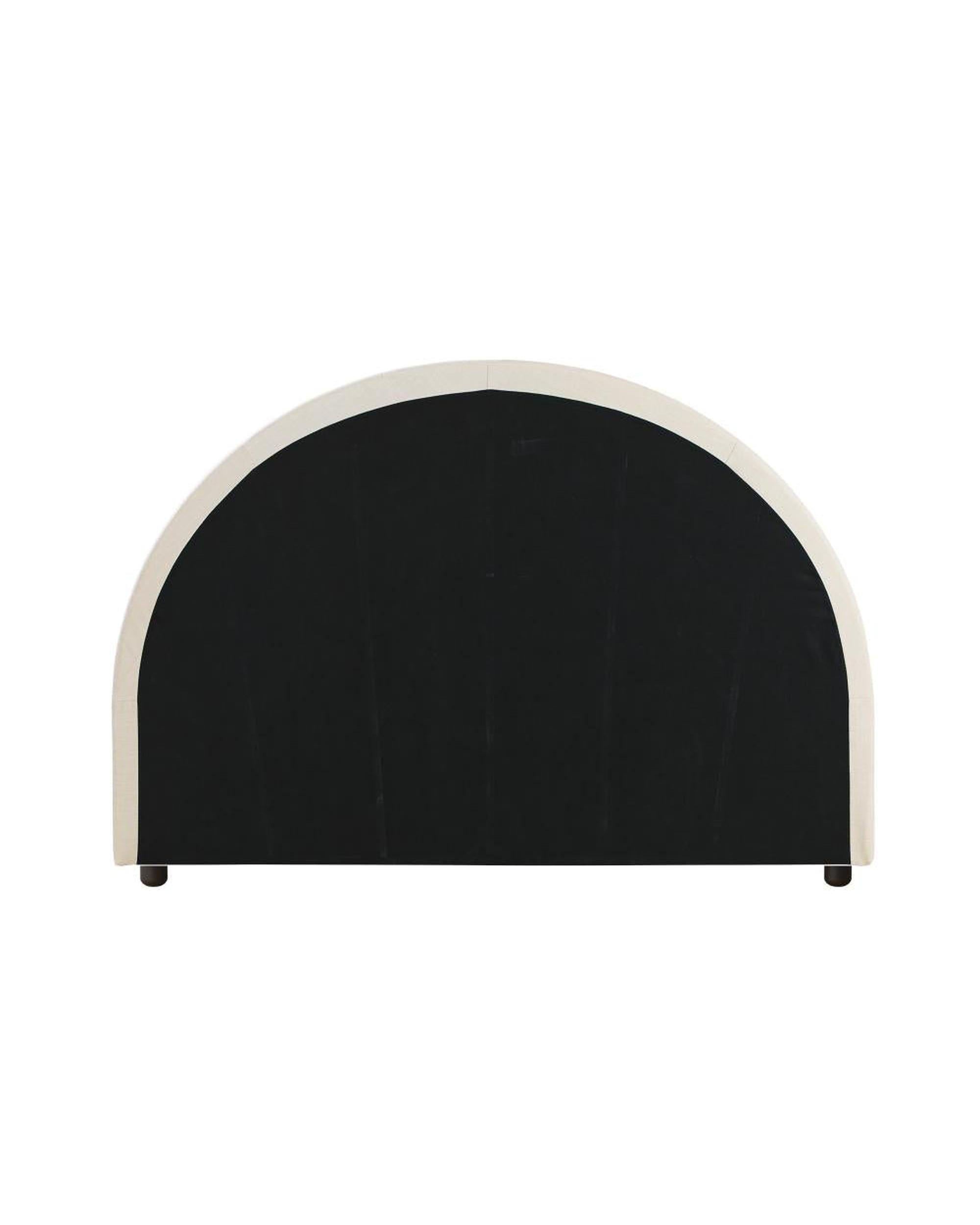 Oikiture Bedhead MILLY Headboard Bedhead Fabric Beige