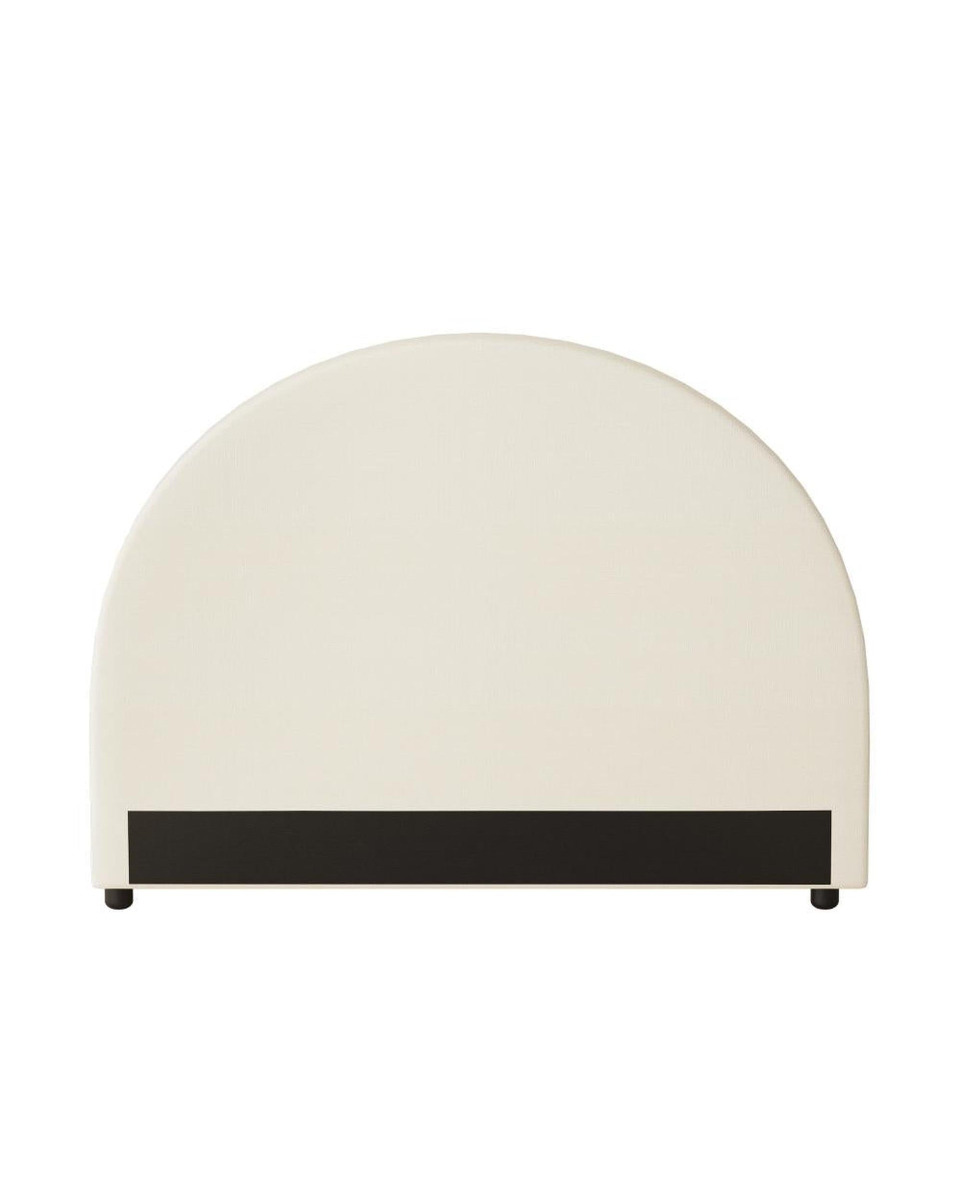 Oikiture Bedhead MILLY Headboard Bedhead Fabric Beige