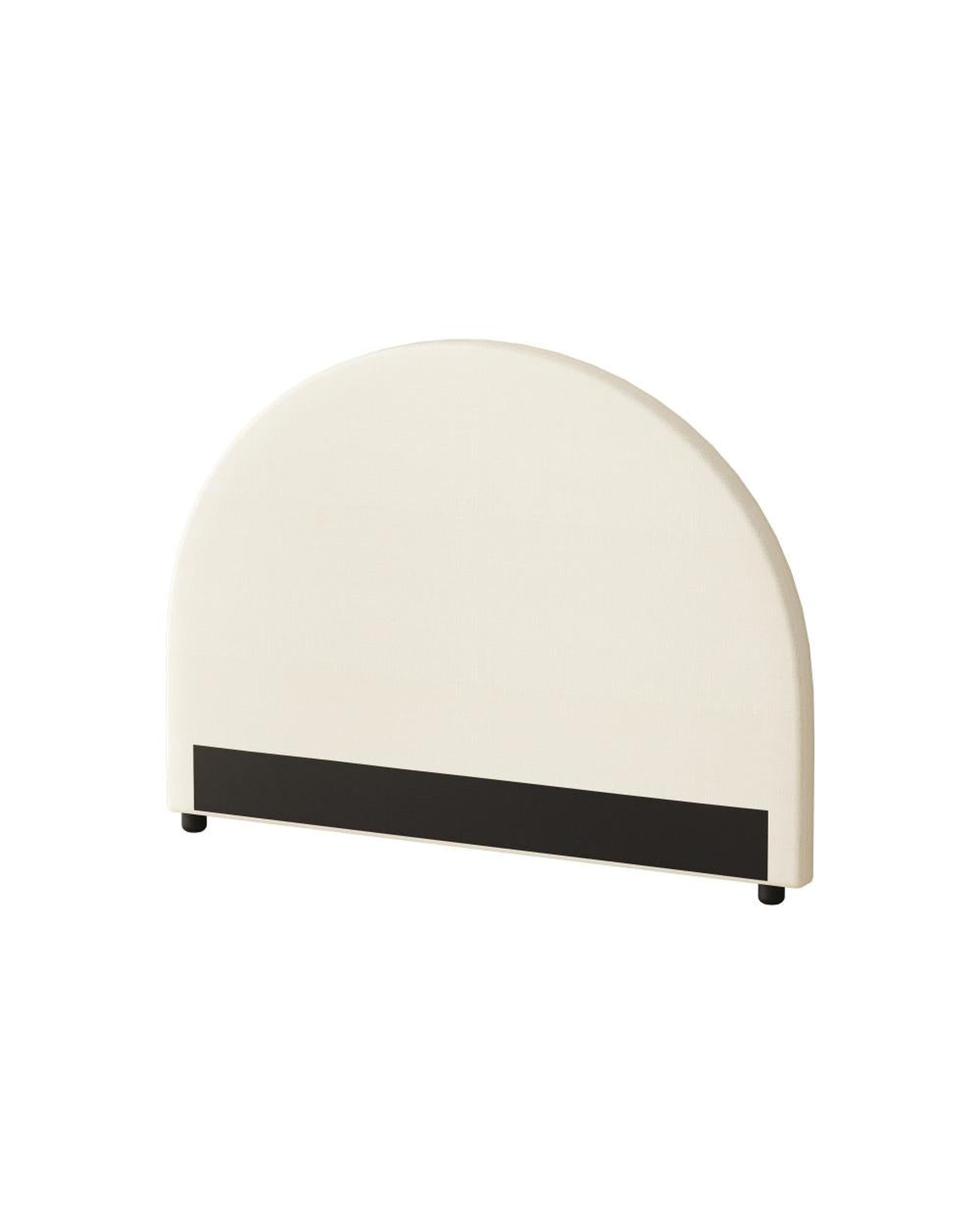 Oikiture Bedhead MILLY Headboard Bedhead Fabric Beige