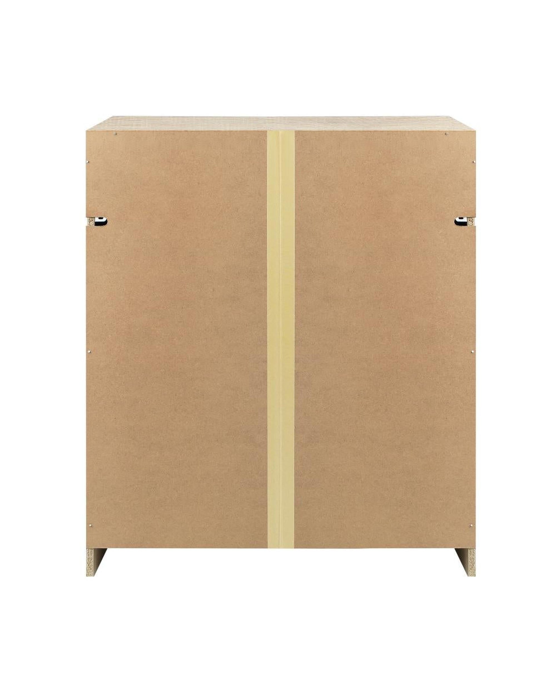 Oikiture Chest of Drawers OCTA Chest of Drawers 8 Drawers Tallboy Cabinet Home Furniture