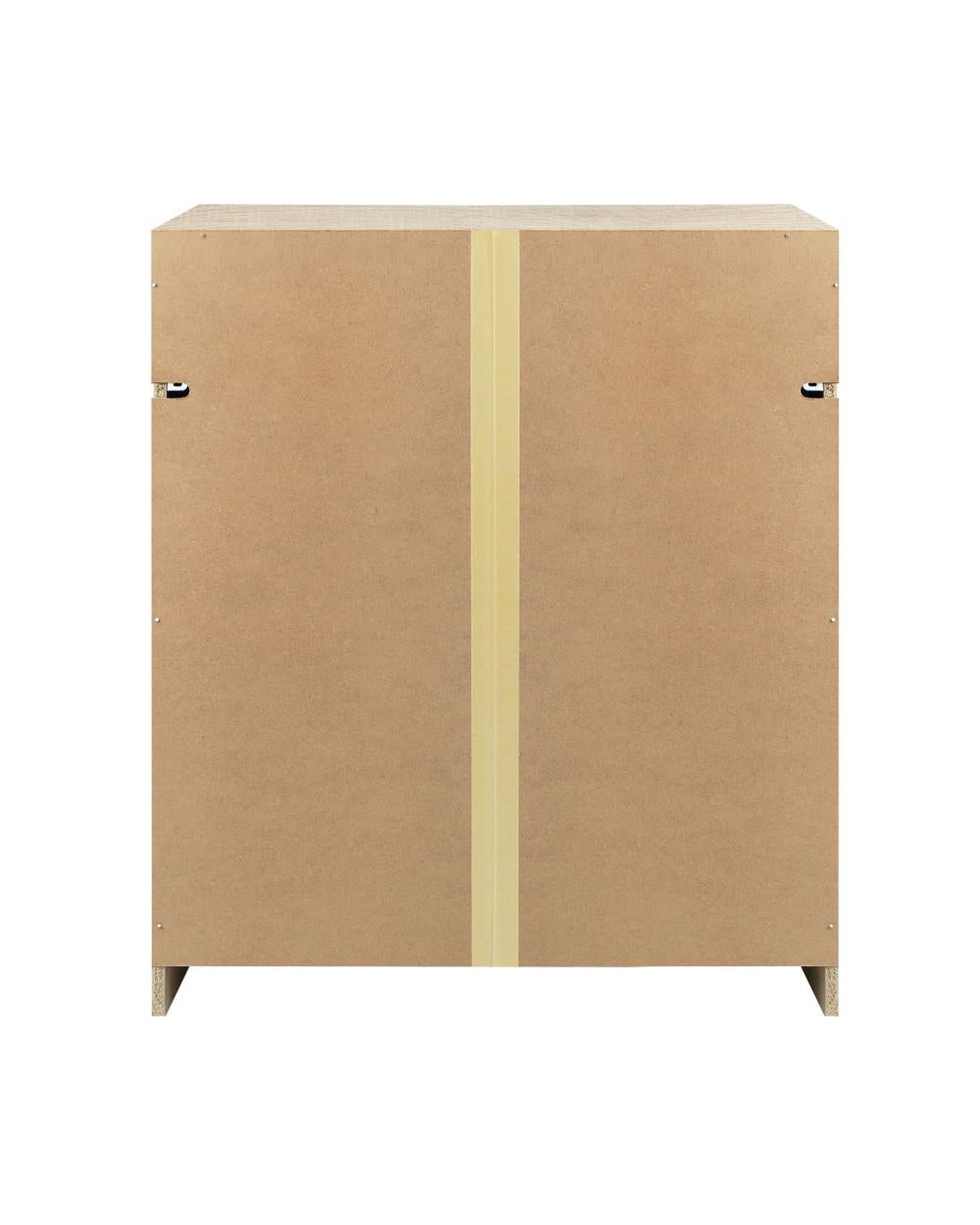 Oikiture Chest of Drawers OCTA Chest of Drawers 8 Drawers Tallboy Cabinet Home Furniture