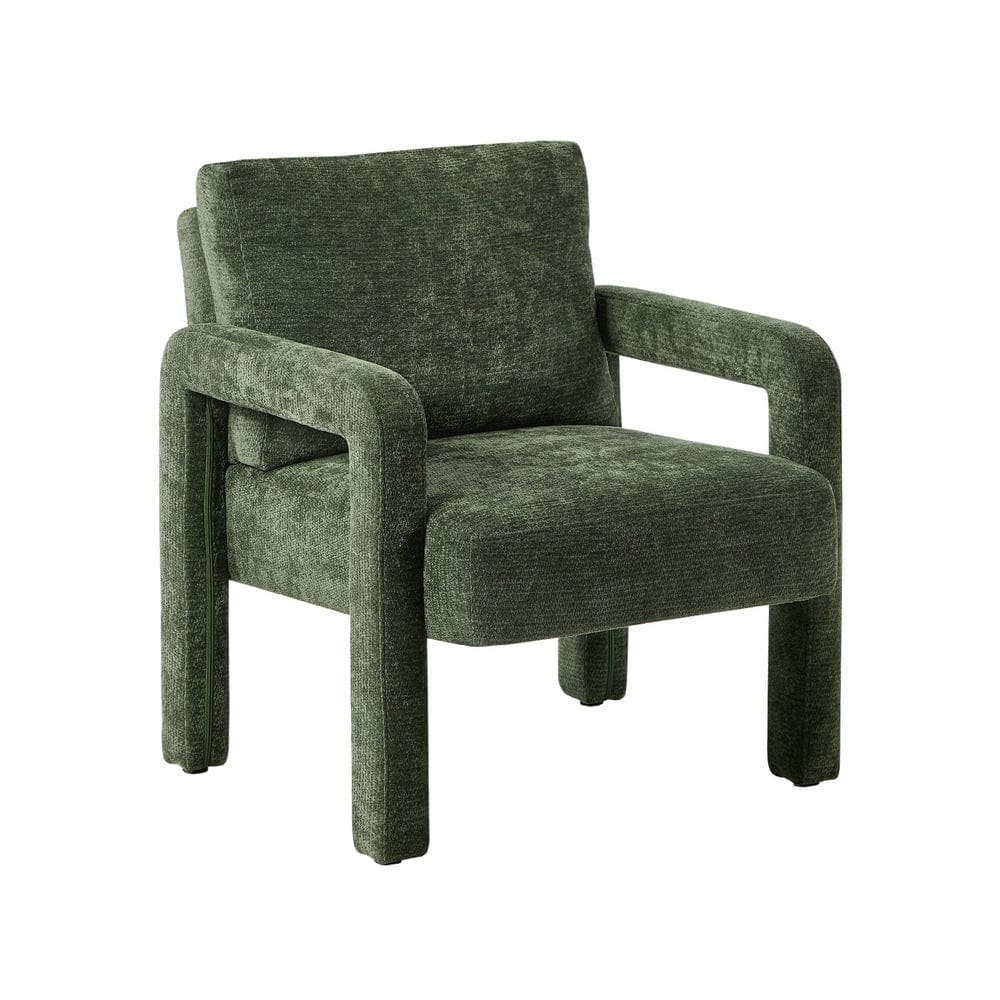 Oikiture Accent Chair Oikiture Armchair Velvet Chairs 1 Seater Lounge Sofa Chair