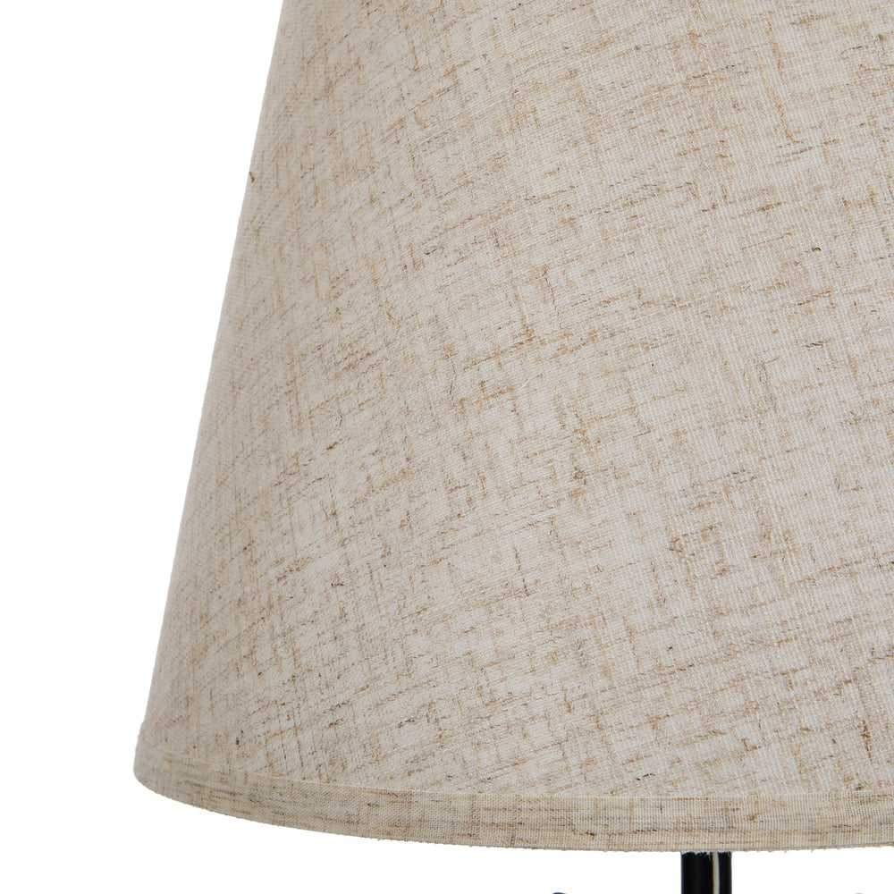 Oikiture Home & Garden Oikiture Floor Lamps Fabric Shade Standing Lamp with Display Shelf