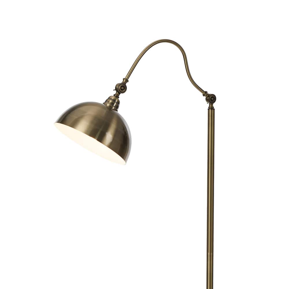 Oikiture Home & Garden Oikiture Floor Lamps Standing Lamp Metal Frame Bronze-finish