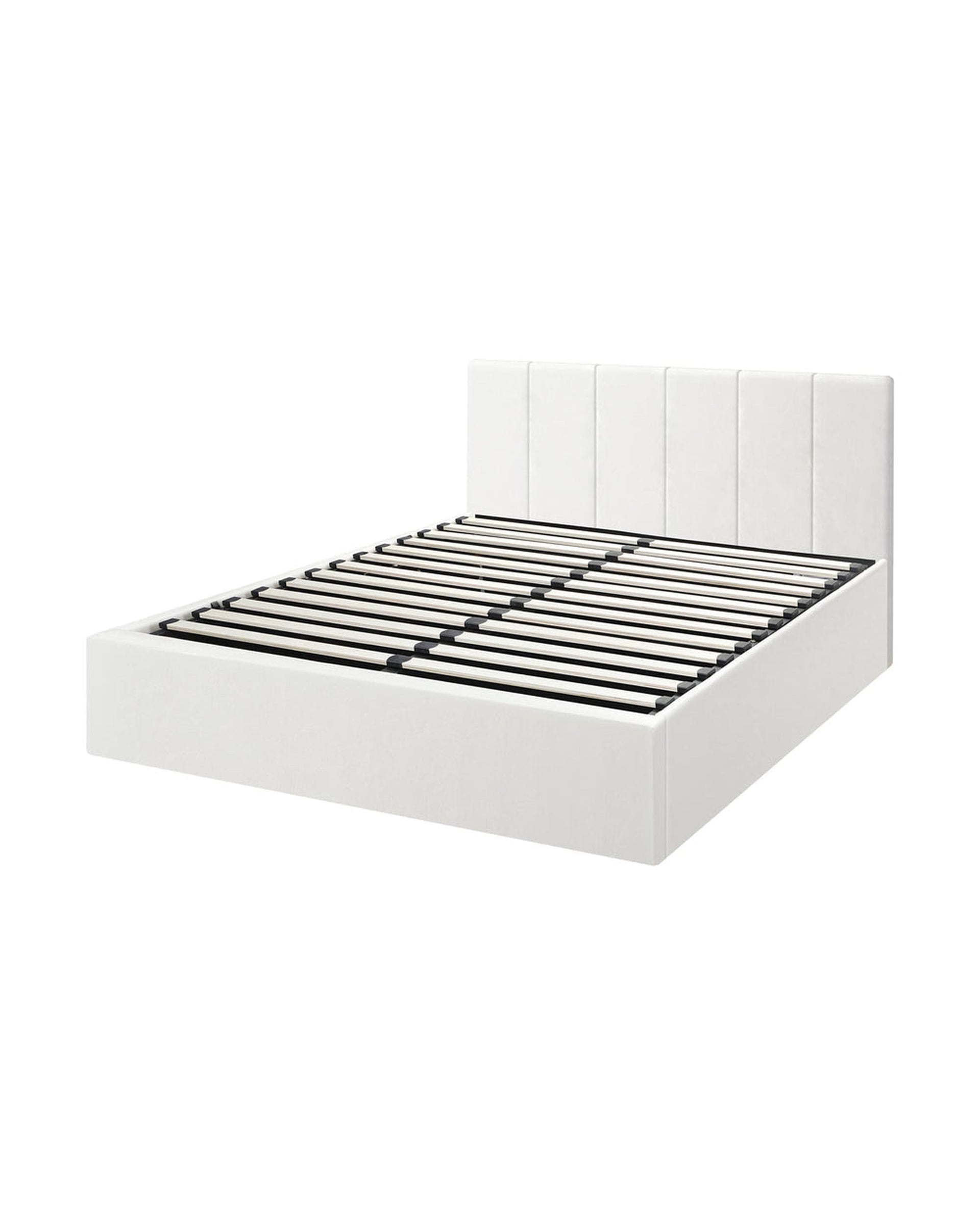 Oikiture Bedframe ZIA Bed Frame  Gas Lift Base PU Leather