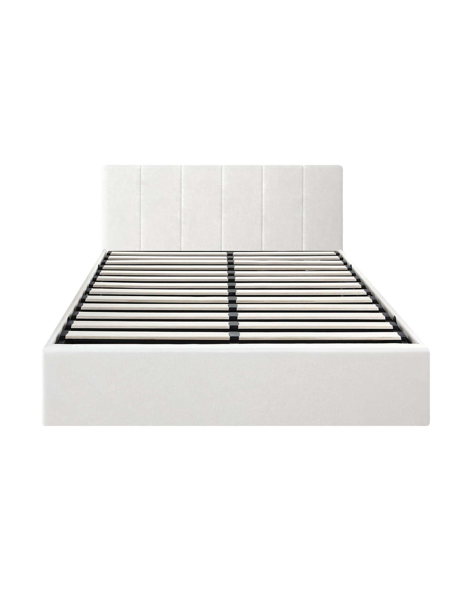 Oikiture Bedframe ZIA Bed Frame  Gas Lift Base PU Leather