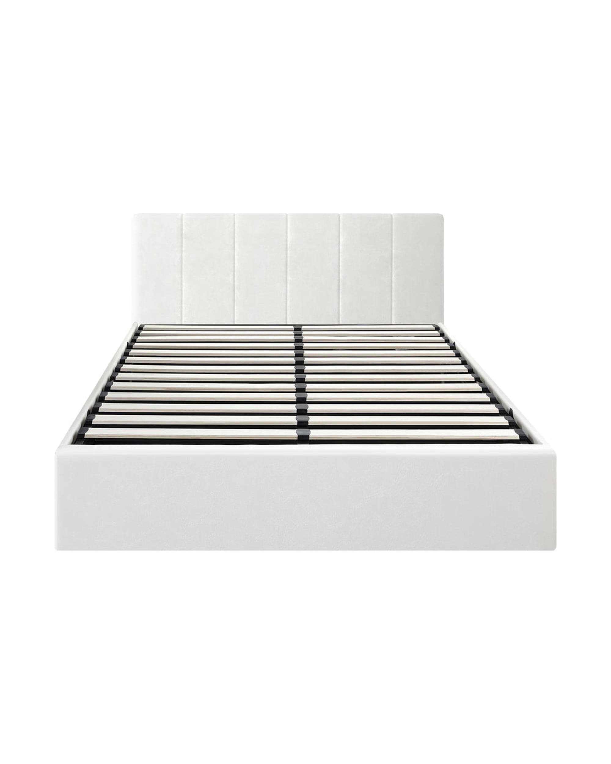 Oikiture Bedframe ZIA Bed Frame  Gas Lift Base PU Leather