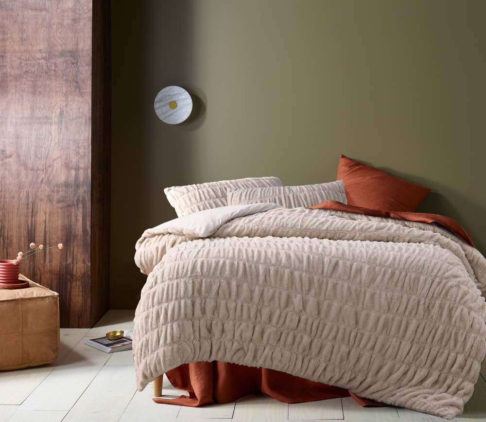 Accessorize Aurora Natural Quilt Cover Sets Accessorize