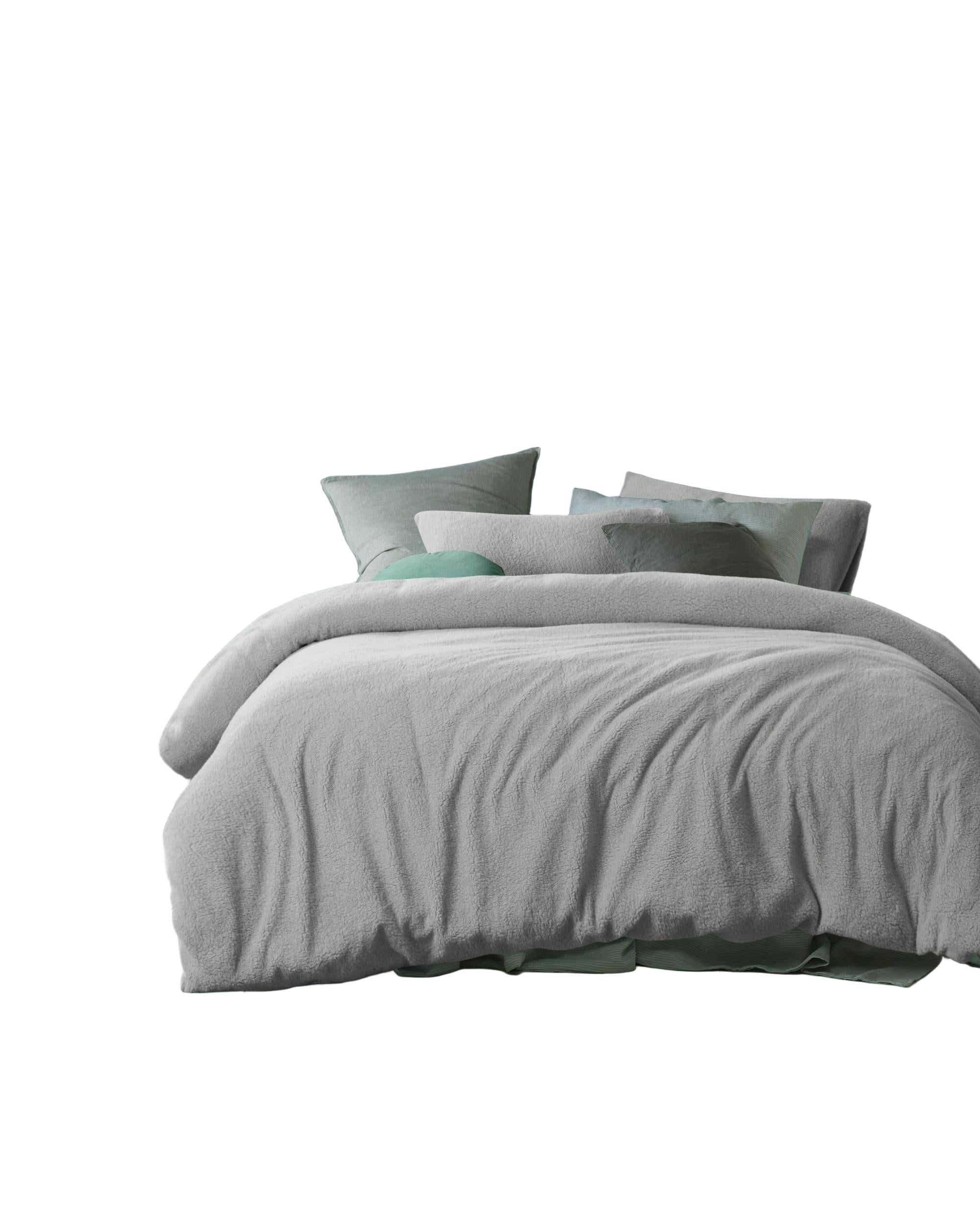 Accessorize Teddy Grey Quilt Cover Set Accessorize