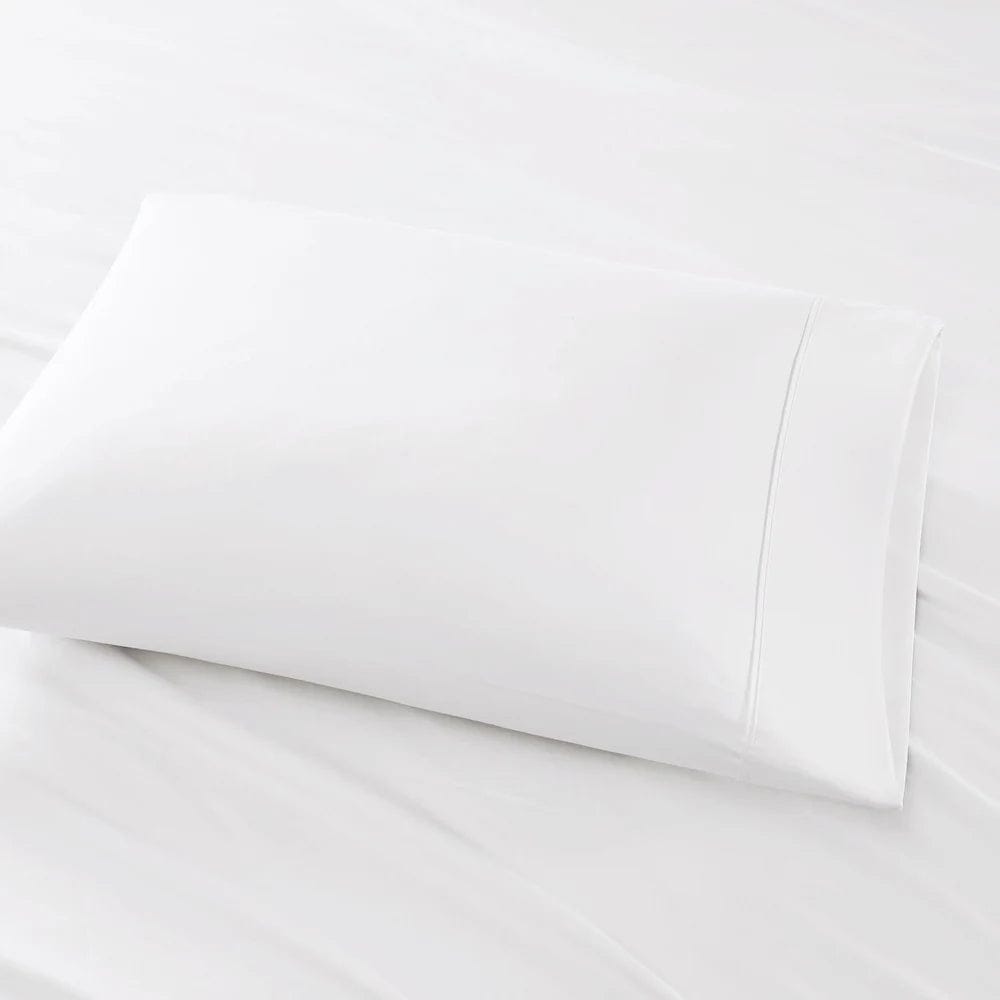Park Avenue Bed Sheets 600 TC Egyptian Cotton Sateen Sheet Set WHITE- DEEP SIZE