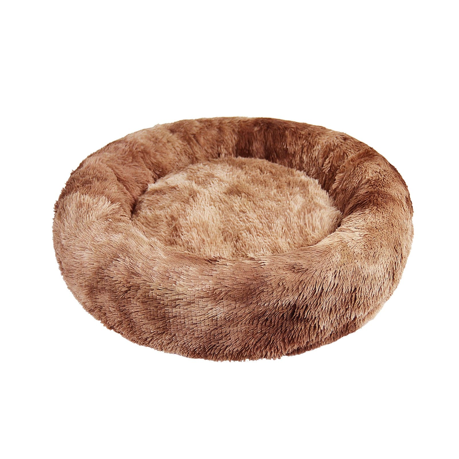Pawfriends Cat Bed Pawfriends Dog Cat Pet Calming Bed Warm Soft Plush Round Nest Comfy Sleeping Kennel Cave 70