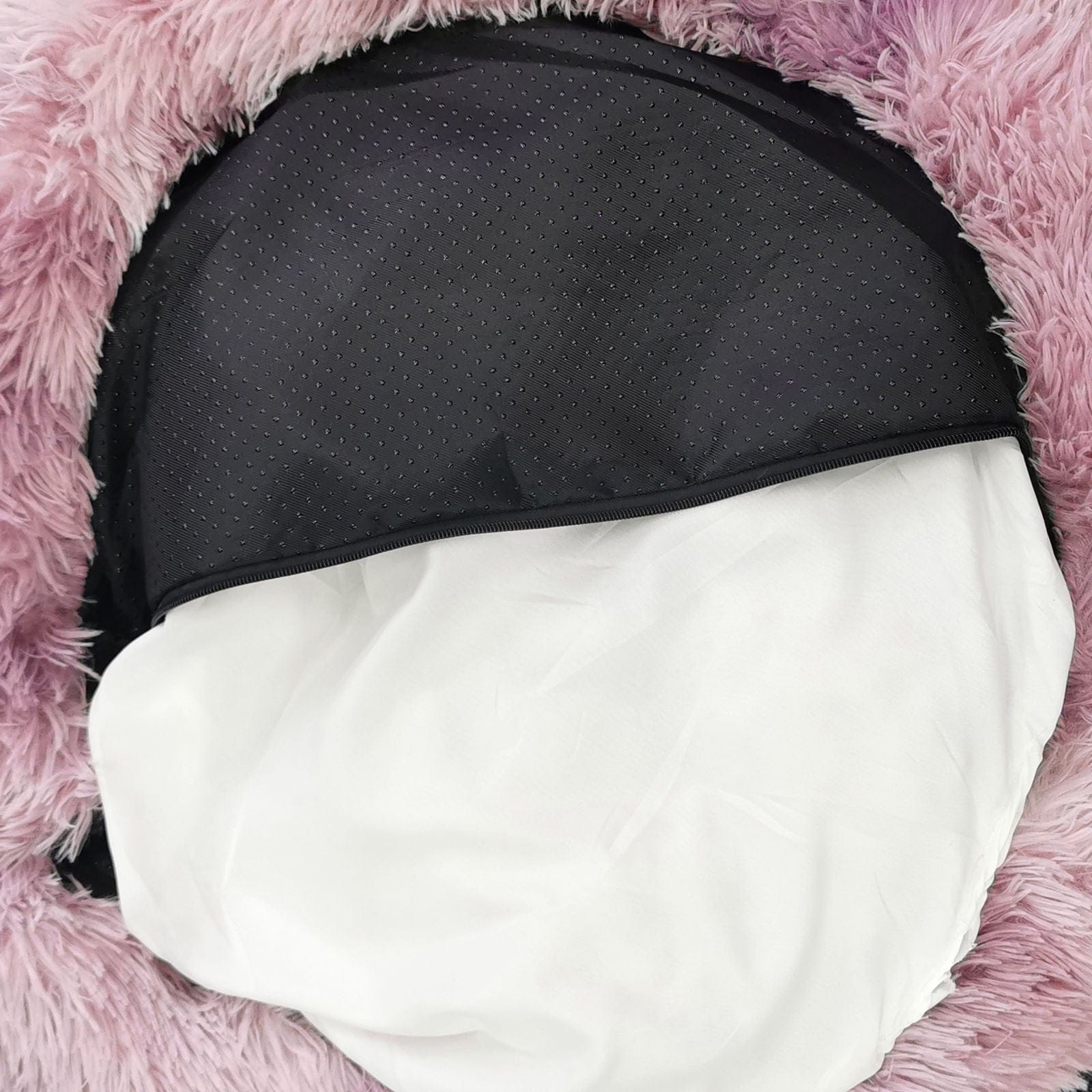 Pawfriends Cat Bed Pawfriends Dog Cat Pet Calming Bed Warm Soft Plush Round Nest Comfy Sleeping Kennel Cave 90