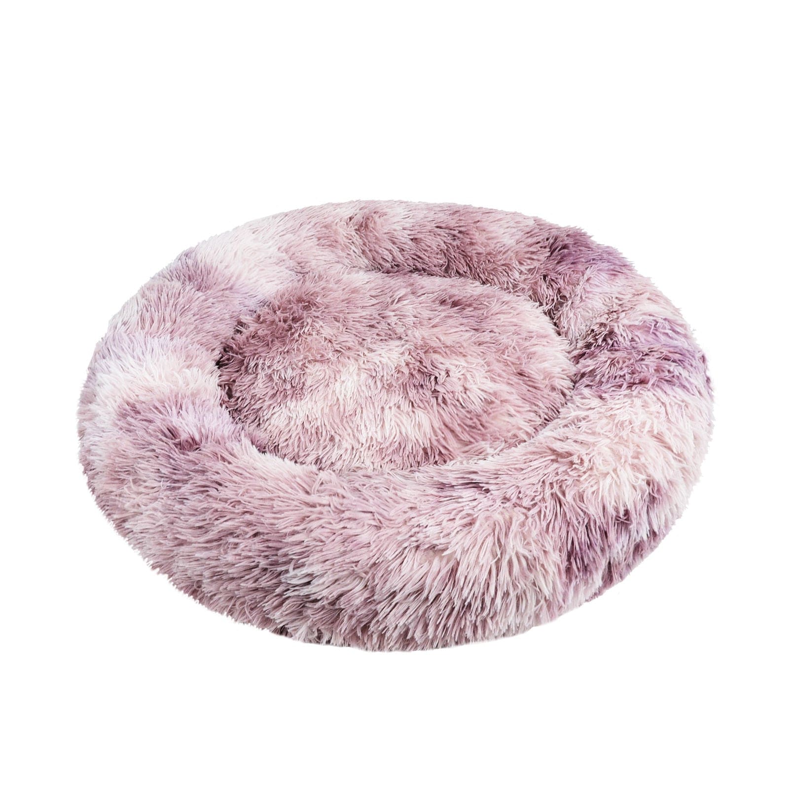 Pawfriends Cat Bed Pawfriends Dog Cat Pet Calming Bed Warm Soft Plush Round Nest Comfy Sleeping Kennel Cave 90