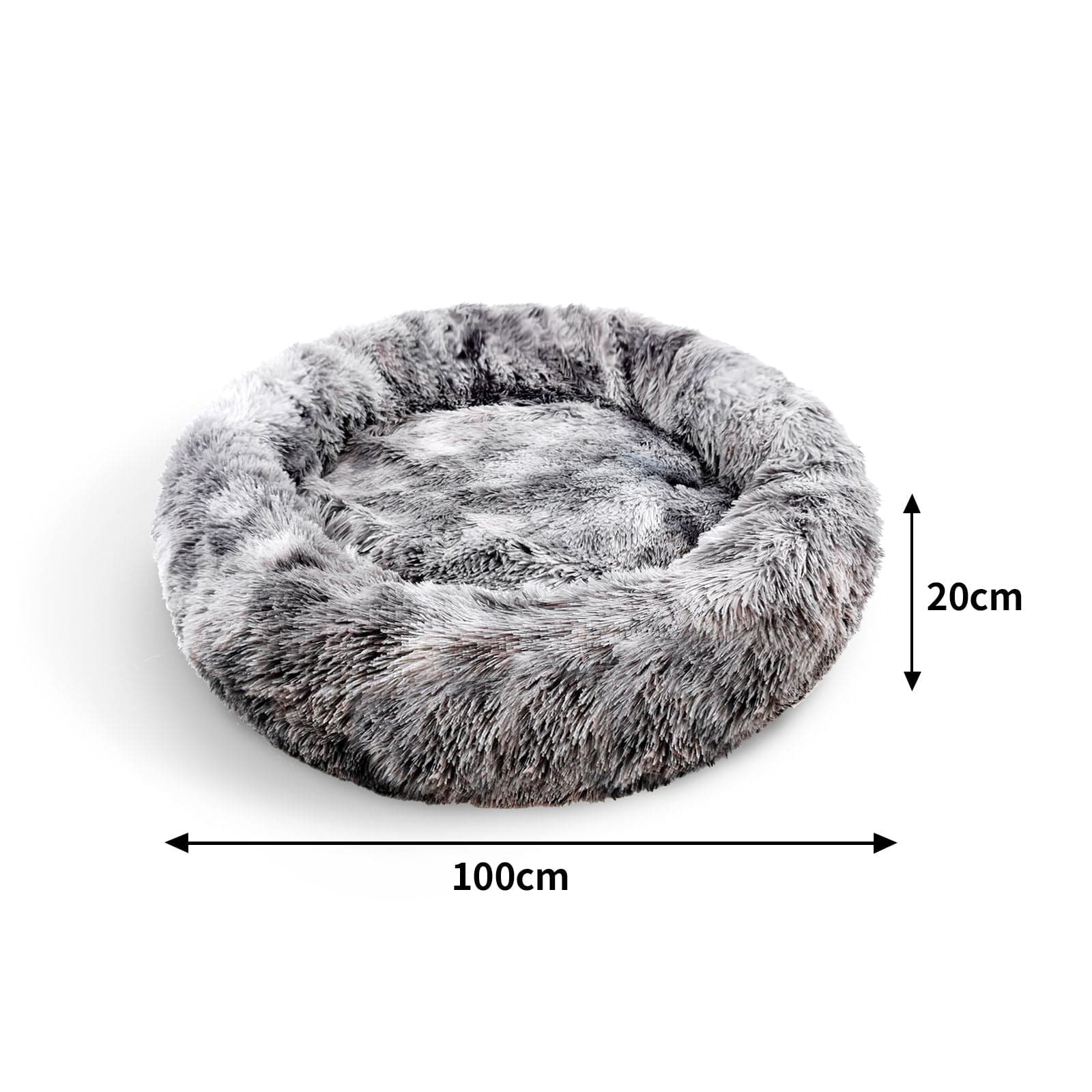 Pawfriends Cat Bed Pawfriends Pet Bed Dog Cat Calming Bed Sleeping Comfy Cave Washable Mat Extra Large 100cm