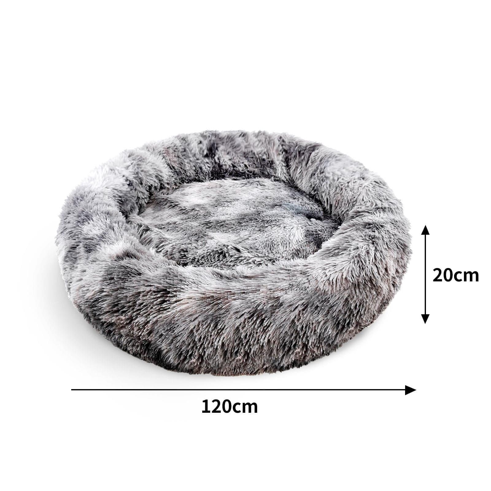Pawfriends Cat Bed Pawfriends Pet Dog Cat Calming Bed Warm Soft Plush Sleeping Kennel Removable Washable 120cm