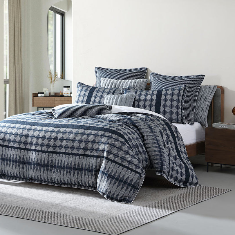 Private Collection BOYD INK QUILT COVER SET Private Collection