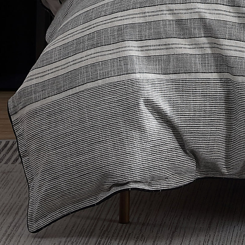 Private Collection FITZGERALD COAL QUILT COVER SET Private Collection