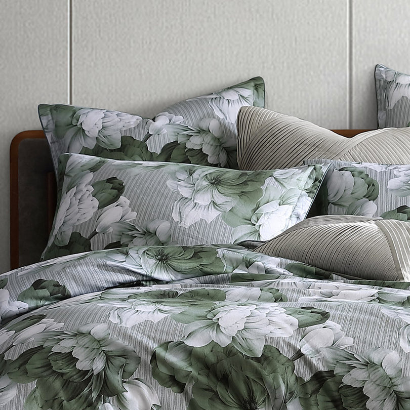 Private Collection HAILEY SAGE QUILT COVER SET Private Collection