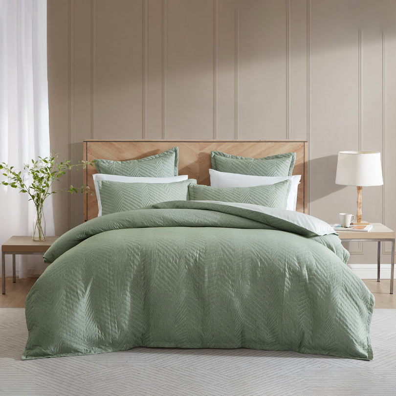Private Collection MONTY EUCALYPTUS QUILT COVER SET Private Collection